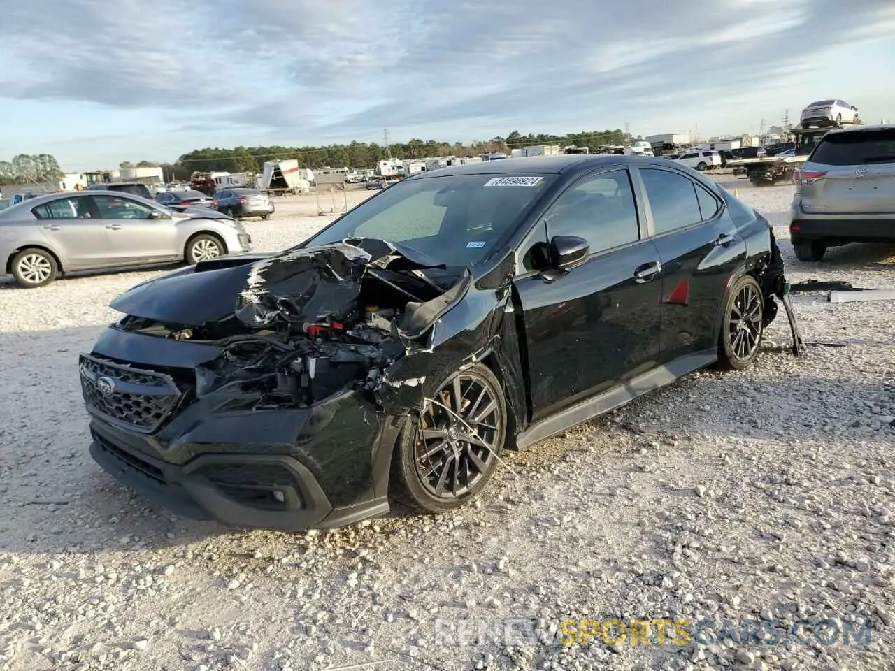 1 fotografías del automóvil dañado JF1VBAF65N9026815 SUBARU WRX 2022