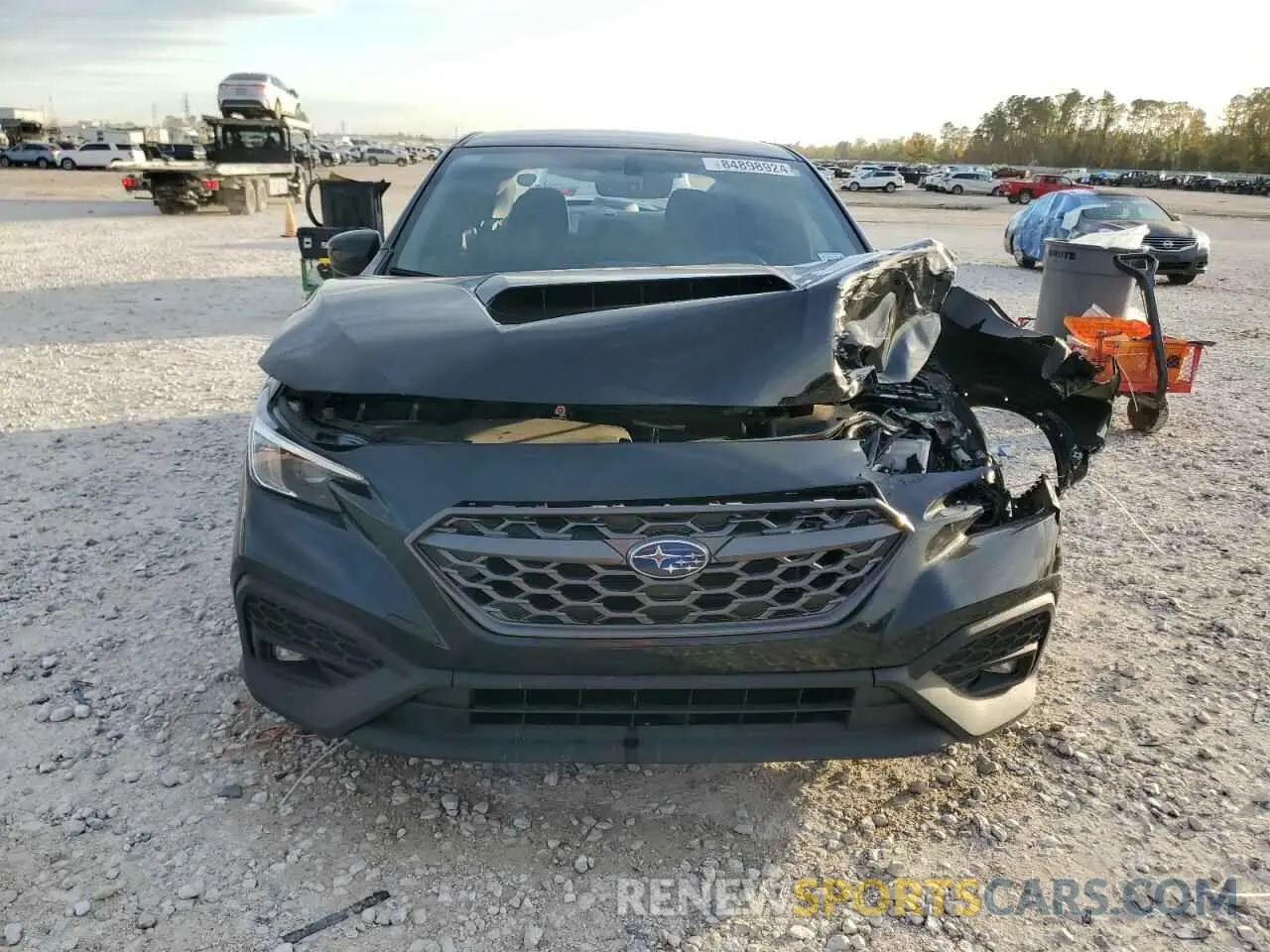 5 fotografías del automóvil dañado JF1VBAF65N9026815 SUBARU WRX 2022