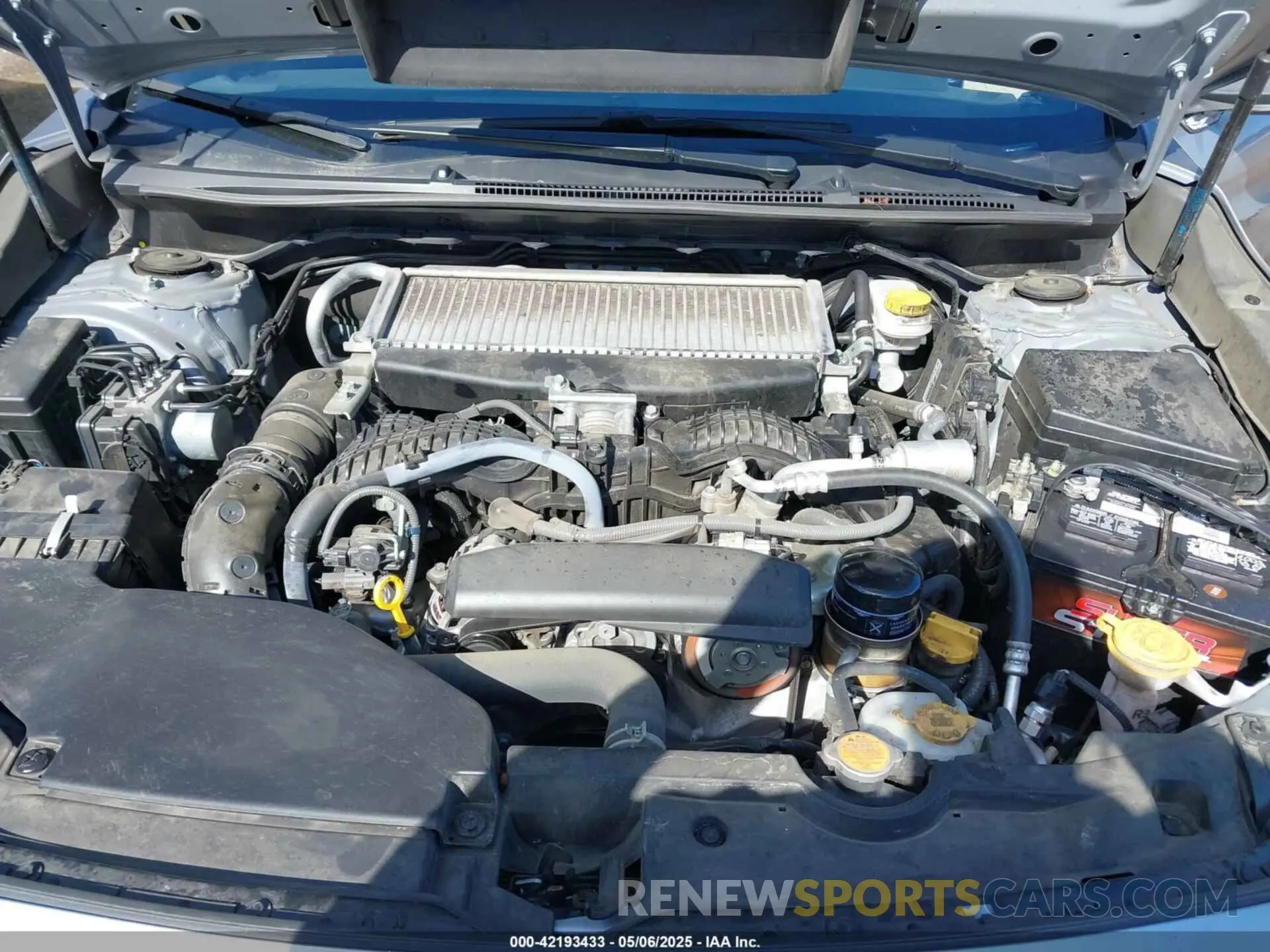 10 fotografías del automóvil dañado JF1VBAF65N9032677 SUBARU WRX 2022