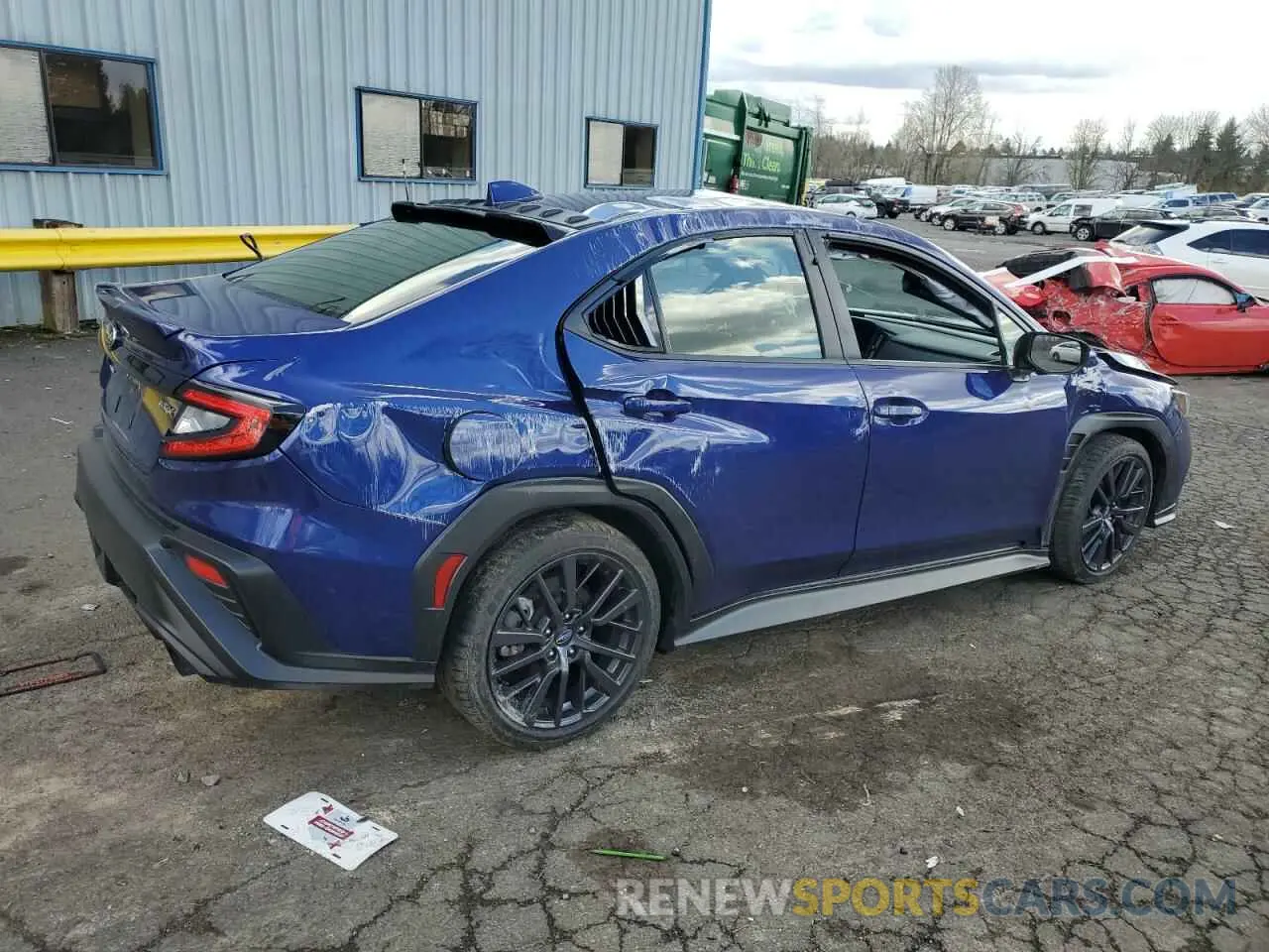 3 fotografías del automóvil dañado JF1VBAF65N9033019 SUBARU WRX 2022