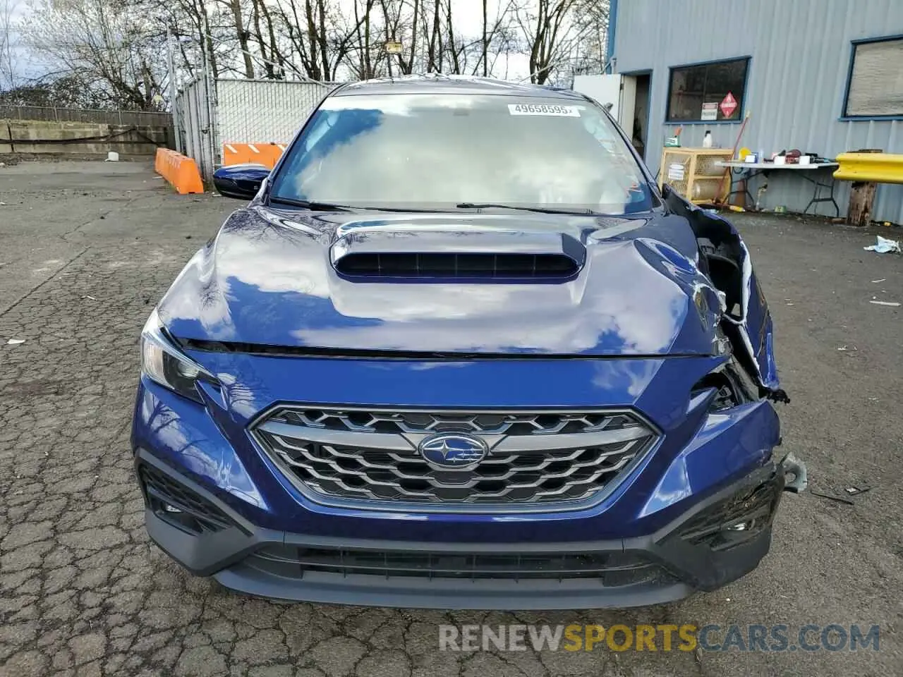 5 fotografías del automóvil dañado JF1VBAF65N9033019 SUBARU WRX 2022