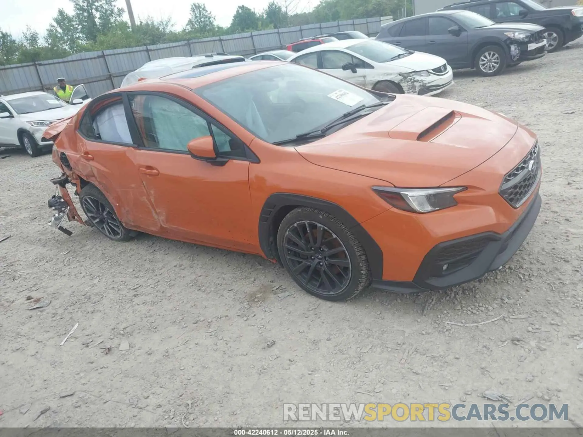 1 fotografías del automóvil dañado JF1VBAF66N9007528 SUBARU WRX 2022