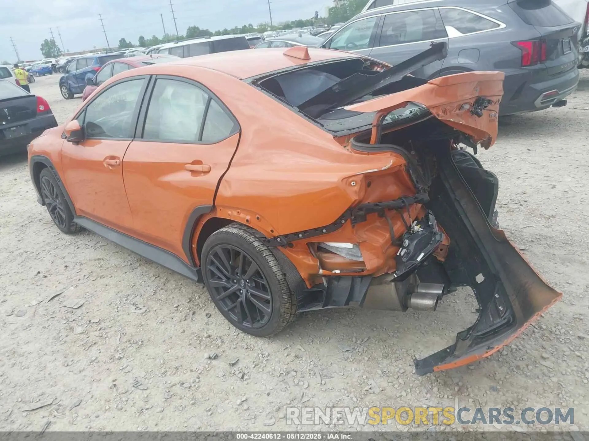 3 fotografías del automóvil dañado JF1VBAF66N9007528 SUBARU WRX 2022