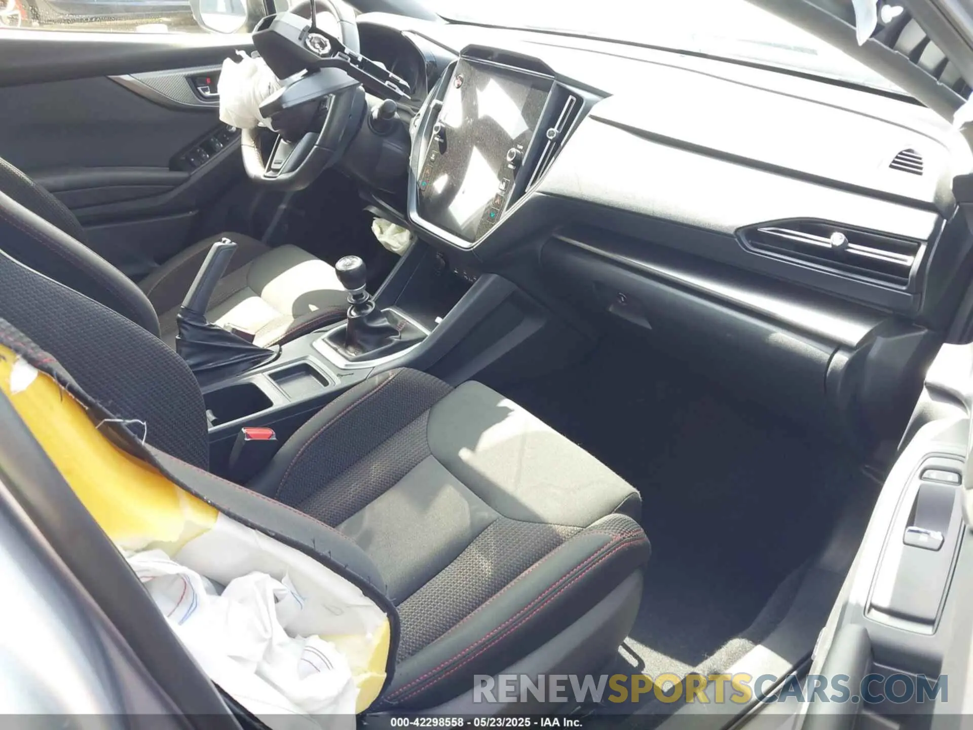 5 fotografías del automóvil dañado JF1VBAF66N9031229 SUBARU WRX 2022