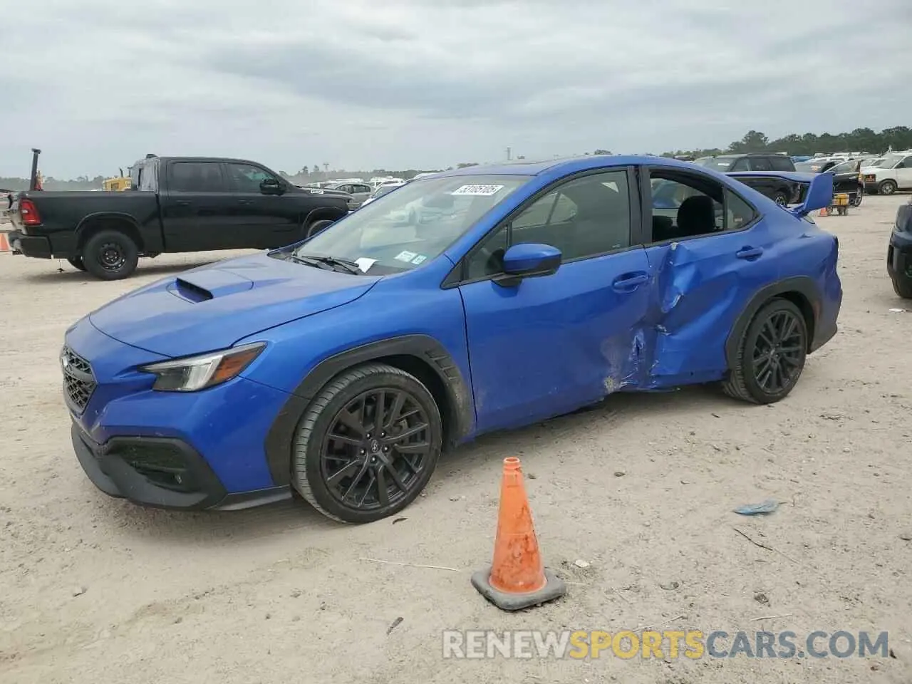 1 fotografías del automóvil dañado JF1VBAF67N9008378 SUBARU WRX 2022