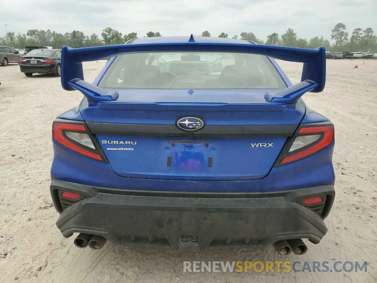 6 fotografías del automóvil dañado JF1VBAF67N9008378 SUBARU WRX 2022