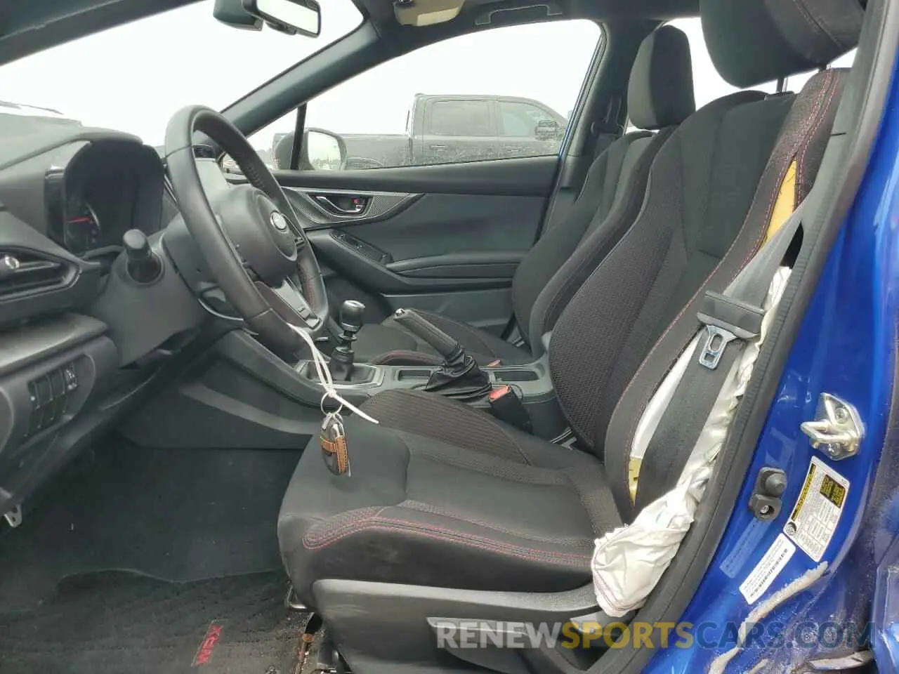 7 fotografías del automóvil dañado JF1VBAF67N9008378 SUBARU WRX 2022