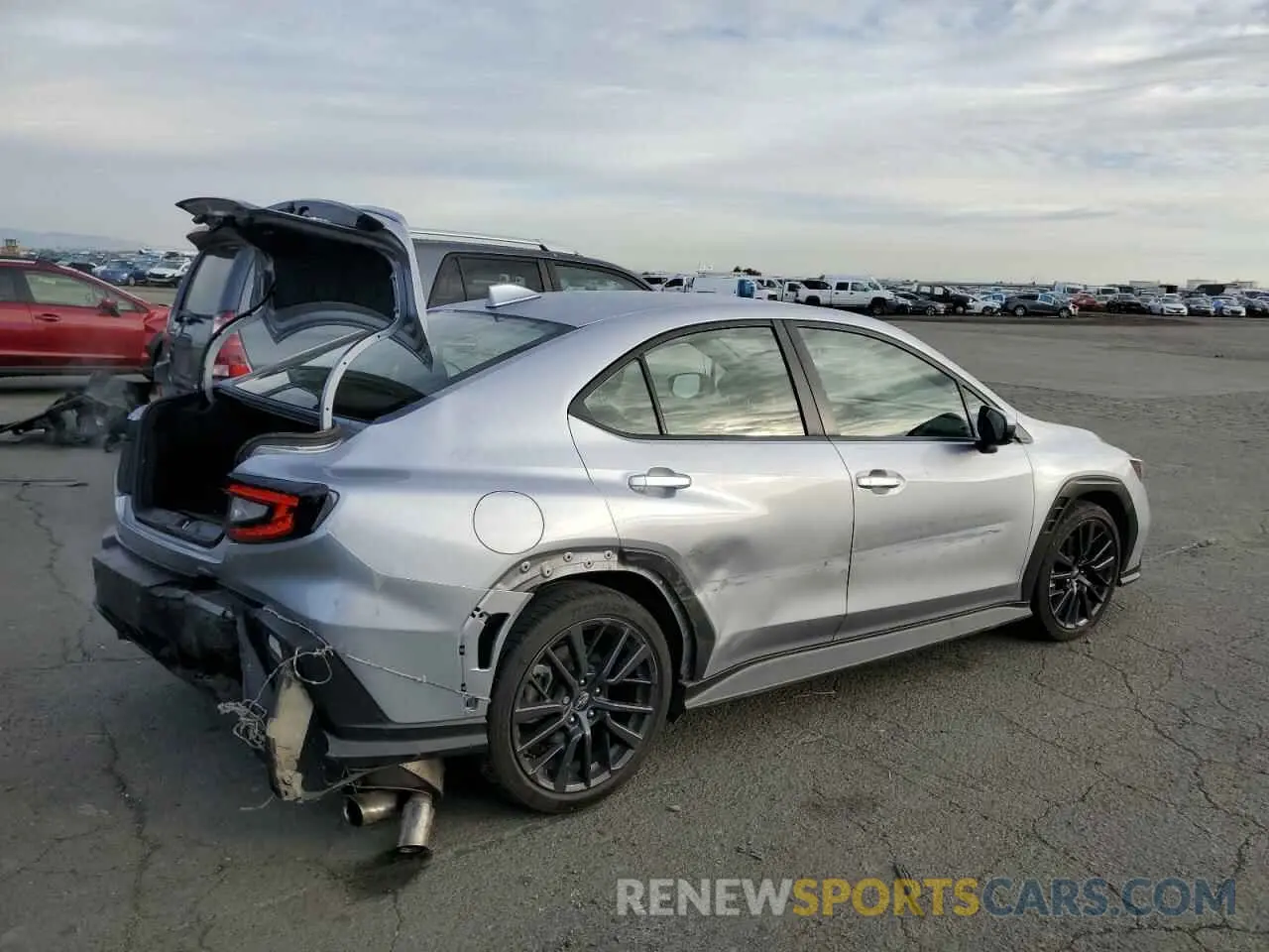3 fotografías del automóvil dañado JF1VBAF67N9029960 SUBARU WRX 2022
