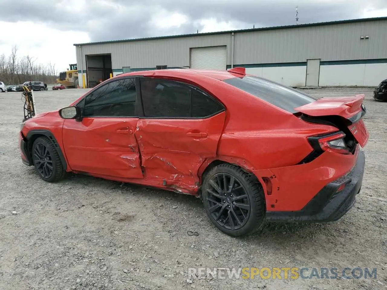 2 fotografías del automóvil dañado JF1VBAF68N9009703 SUBARU WRX 2022