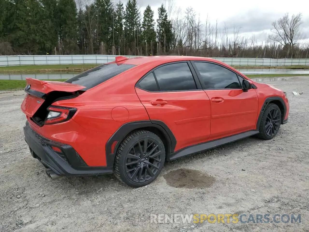 3 fotografías del automóvil dañado JF1VBAF68N9009703 SUBARU WRX 2022