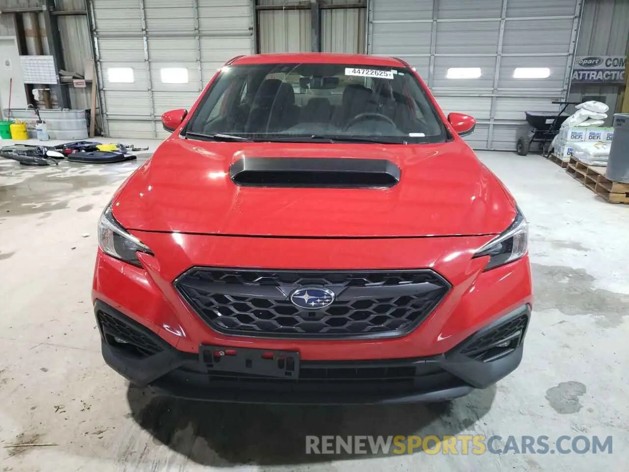 5 fotografías del automóvil dañado JF1VBAF69N9003005 SUBARU WRX 2022