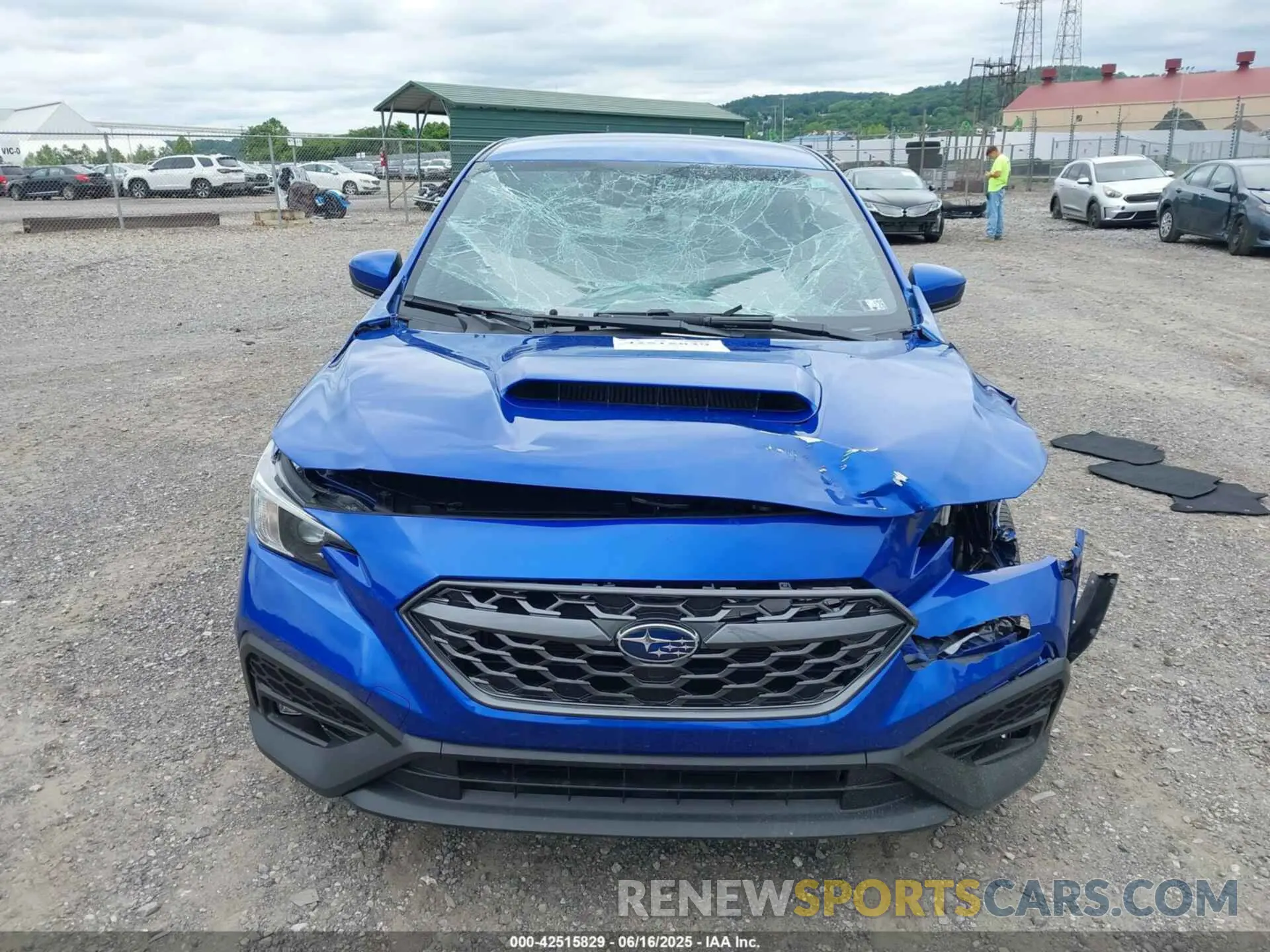 12 fotografías del automóvil dañado JF1VBAF69N9011864 SUBARU WRX 2022