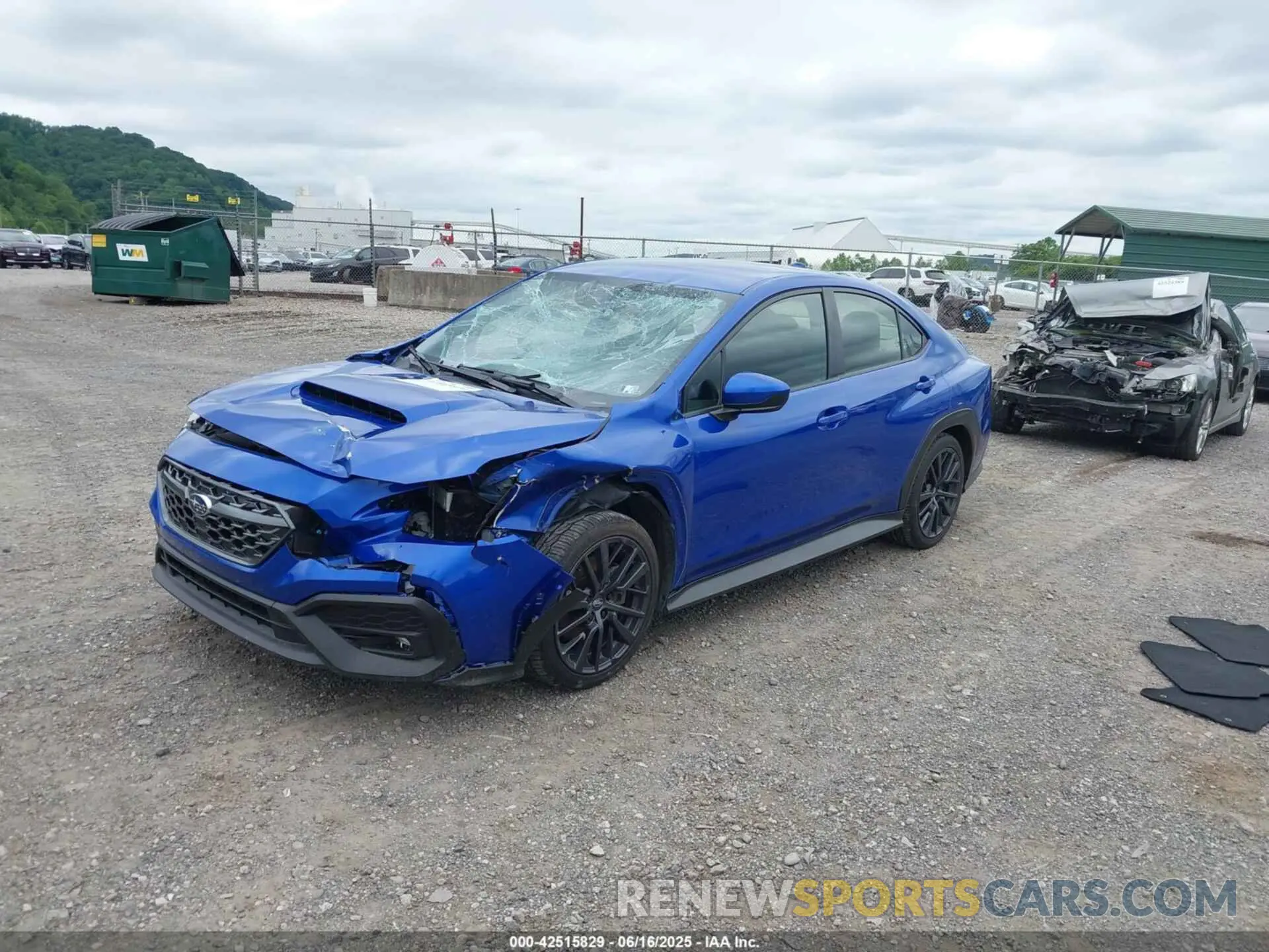 2 fotografías del automóvil dañado JF1VBAF69N9011864 SUBARU WRX 2022