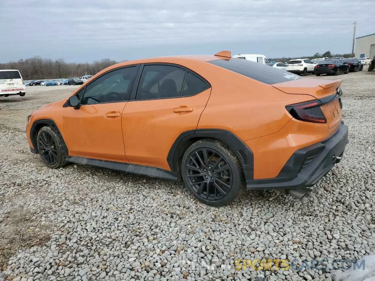 2 fotografías del automóvil dañado JF1VBAF69N9025733 SUBARU WRX 2022