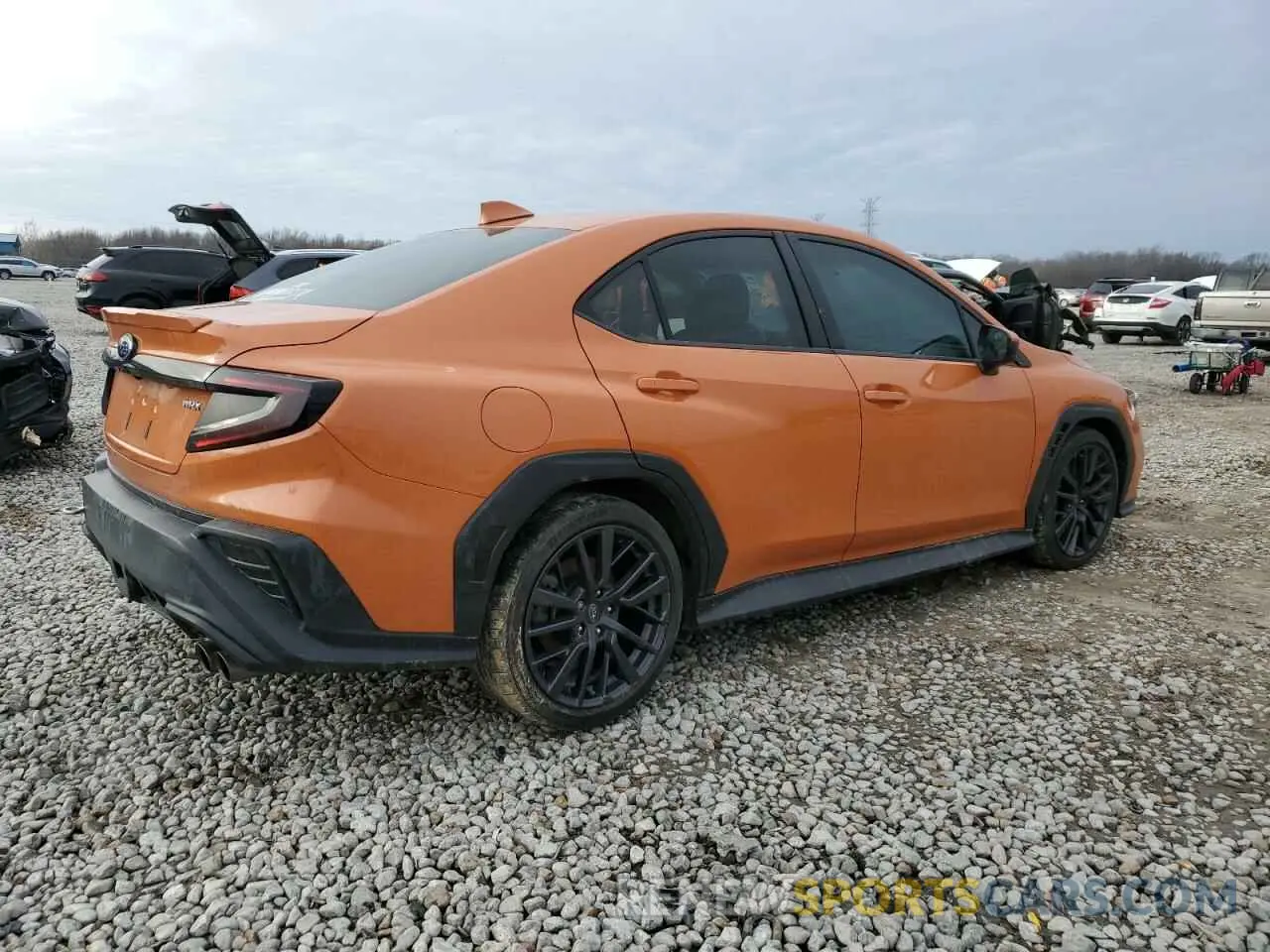 3 fotografías del automóvil dañado JF1VBAF69N9025733 SUBARU WRX 2022