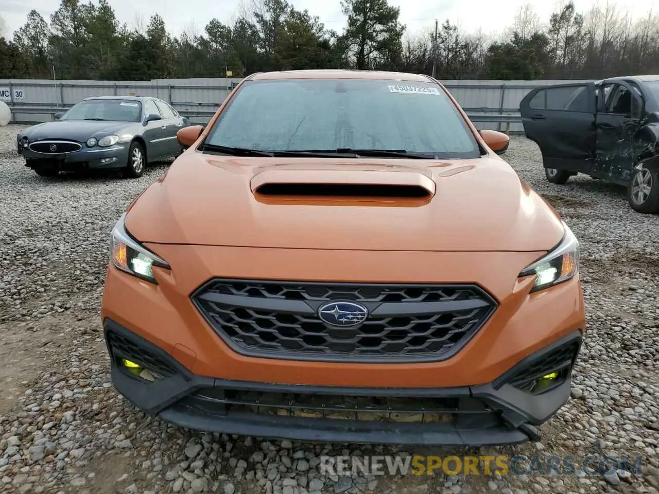 5 fotografías del automóvil dañado JF1VBAF69N9025733 SUBARU WRX 2022