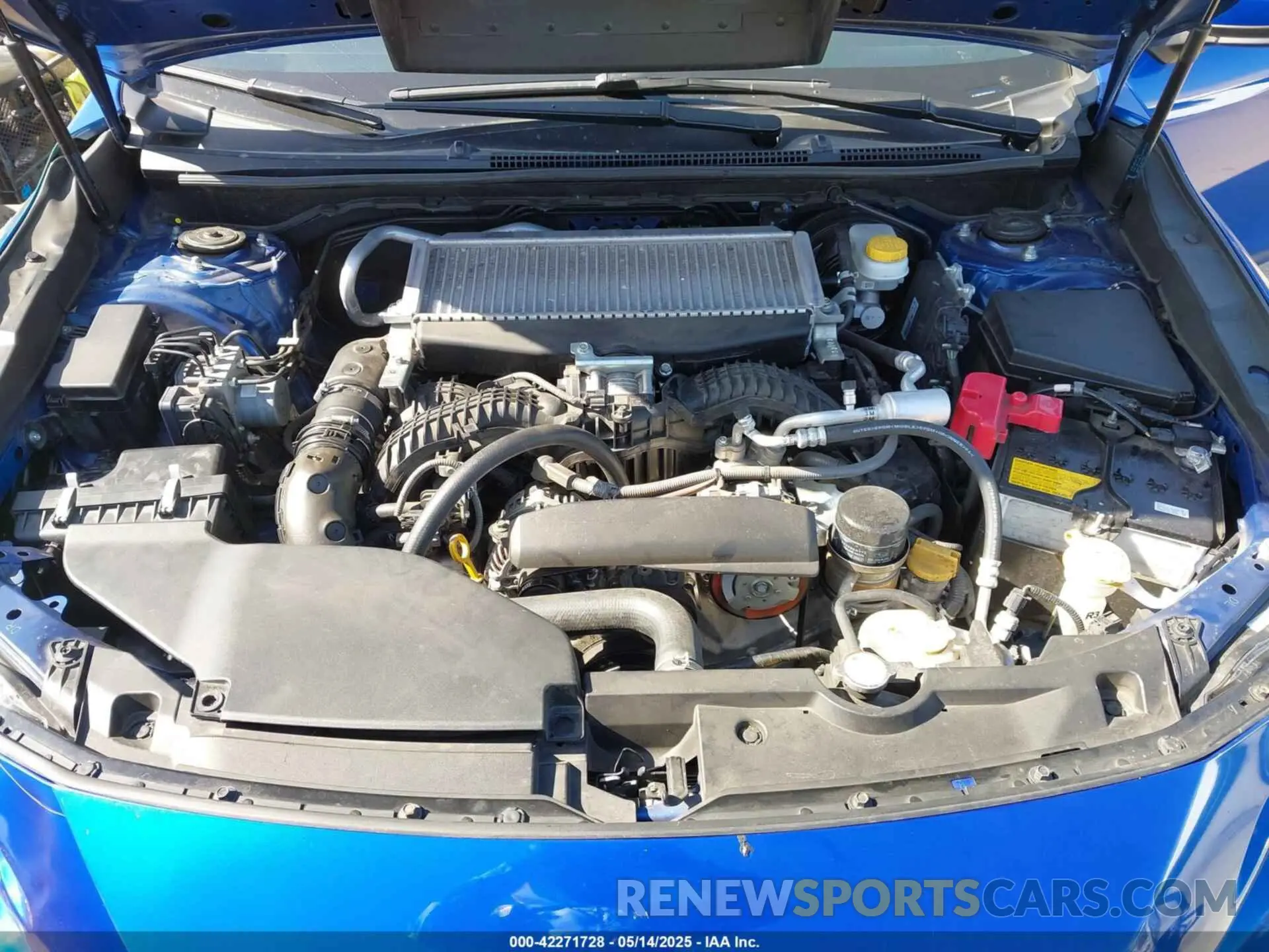 10 fotografías del automóvil dañado JF1VBAF6XN9022632 SUBARU WRX 2022