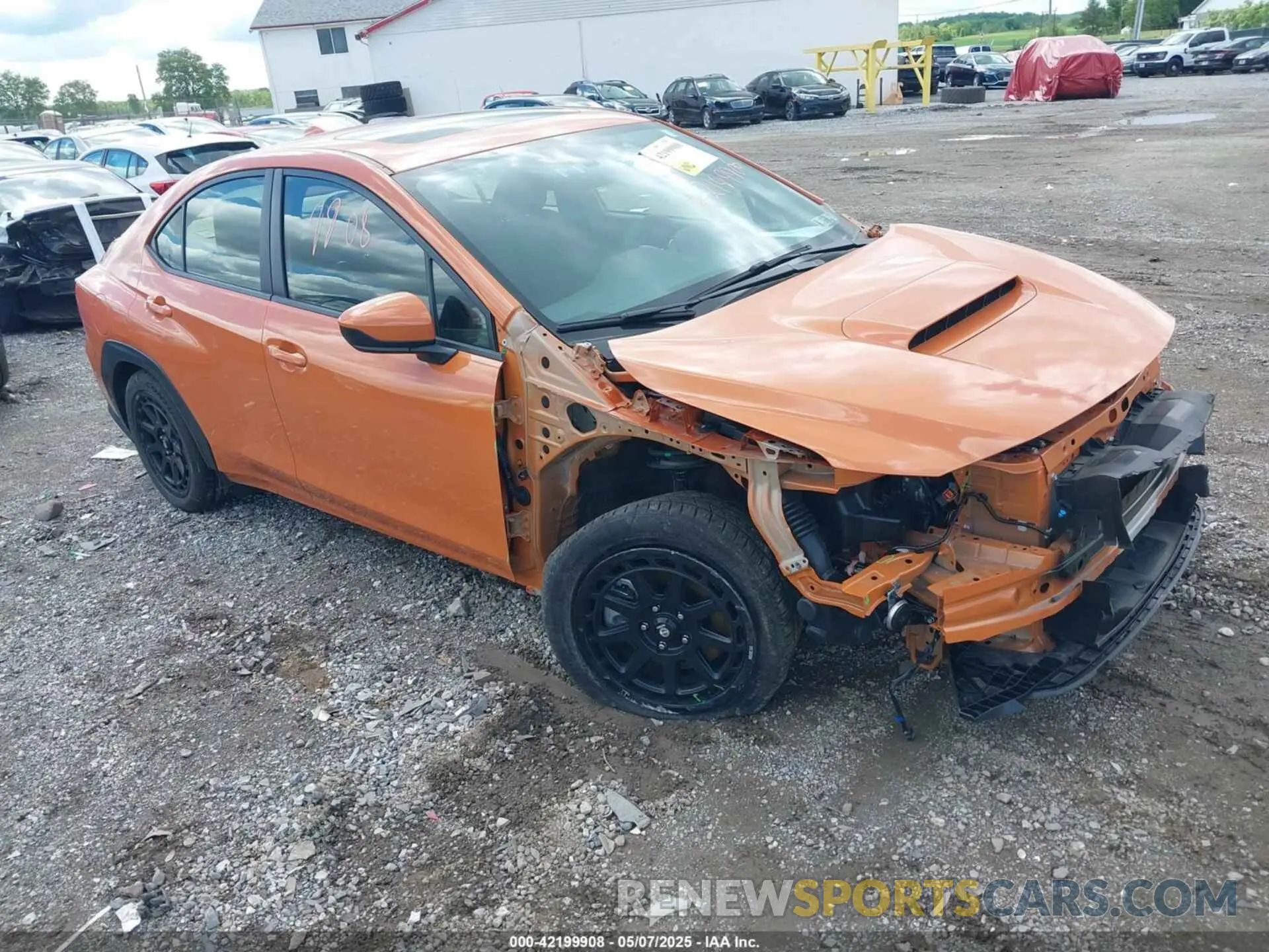 1 fotografías del automóvil dañado JF1VBAF6XN9026454 SUBARU WRX 2022