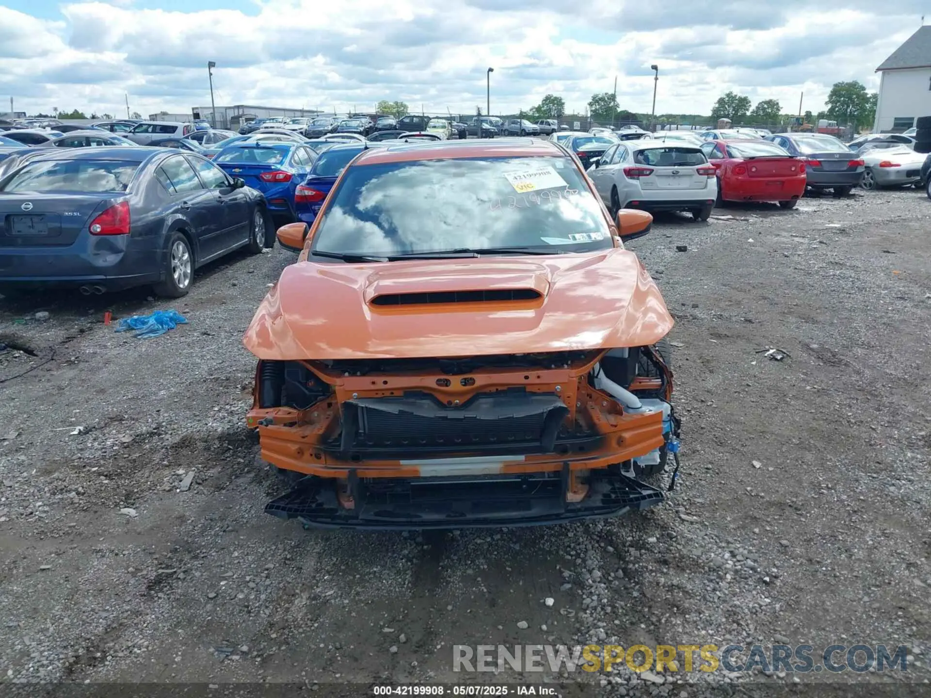 12 fotografías del automóvil dañado JF1VBAF6XN9026454 SUBARU WRX 2022