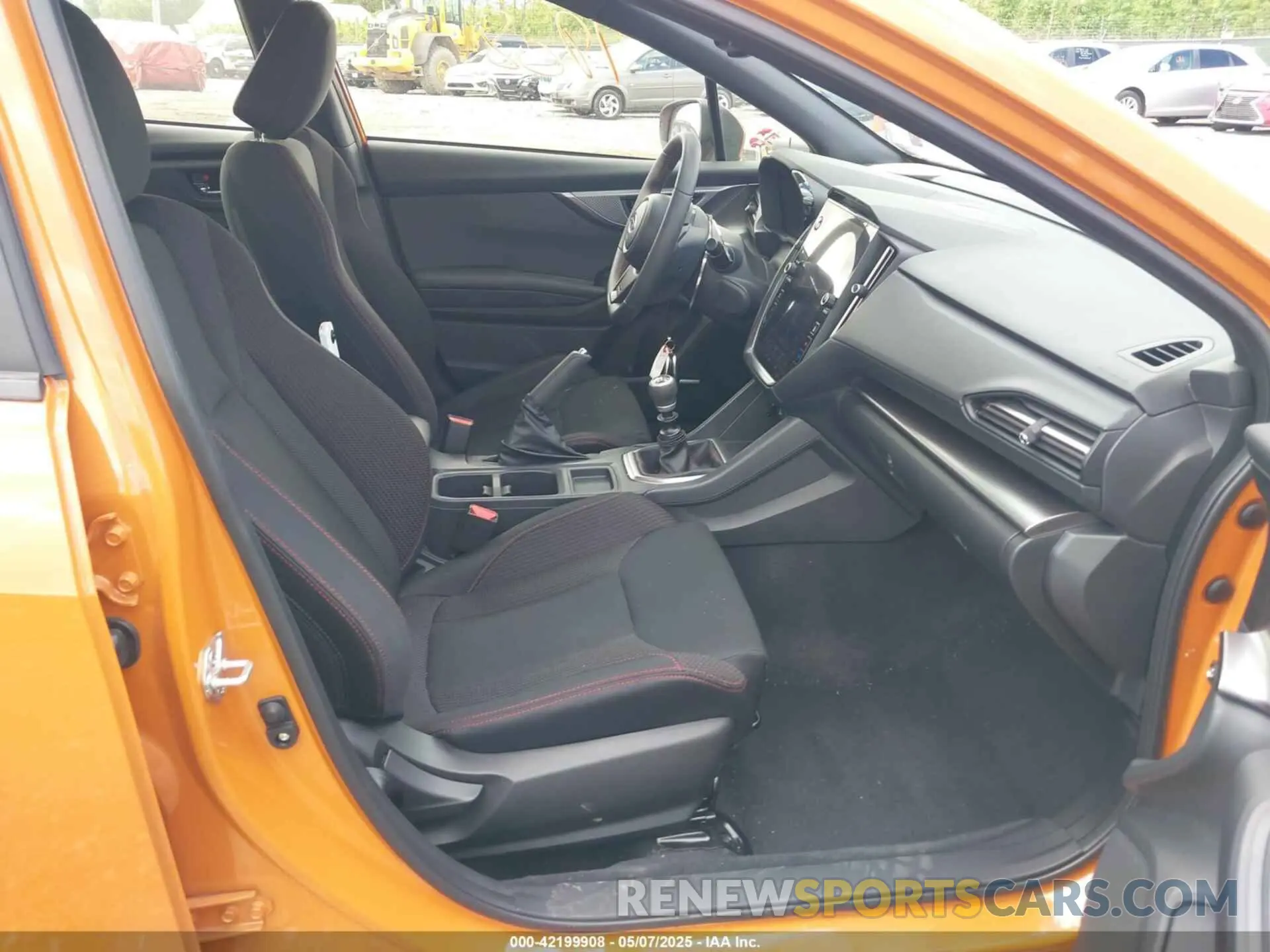 5 fotografías del automóvil dañado JF1VBAF6XN9026454 SUBARU WRX 2022
