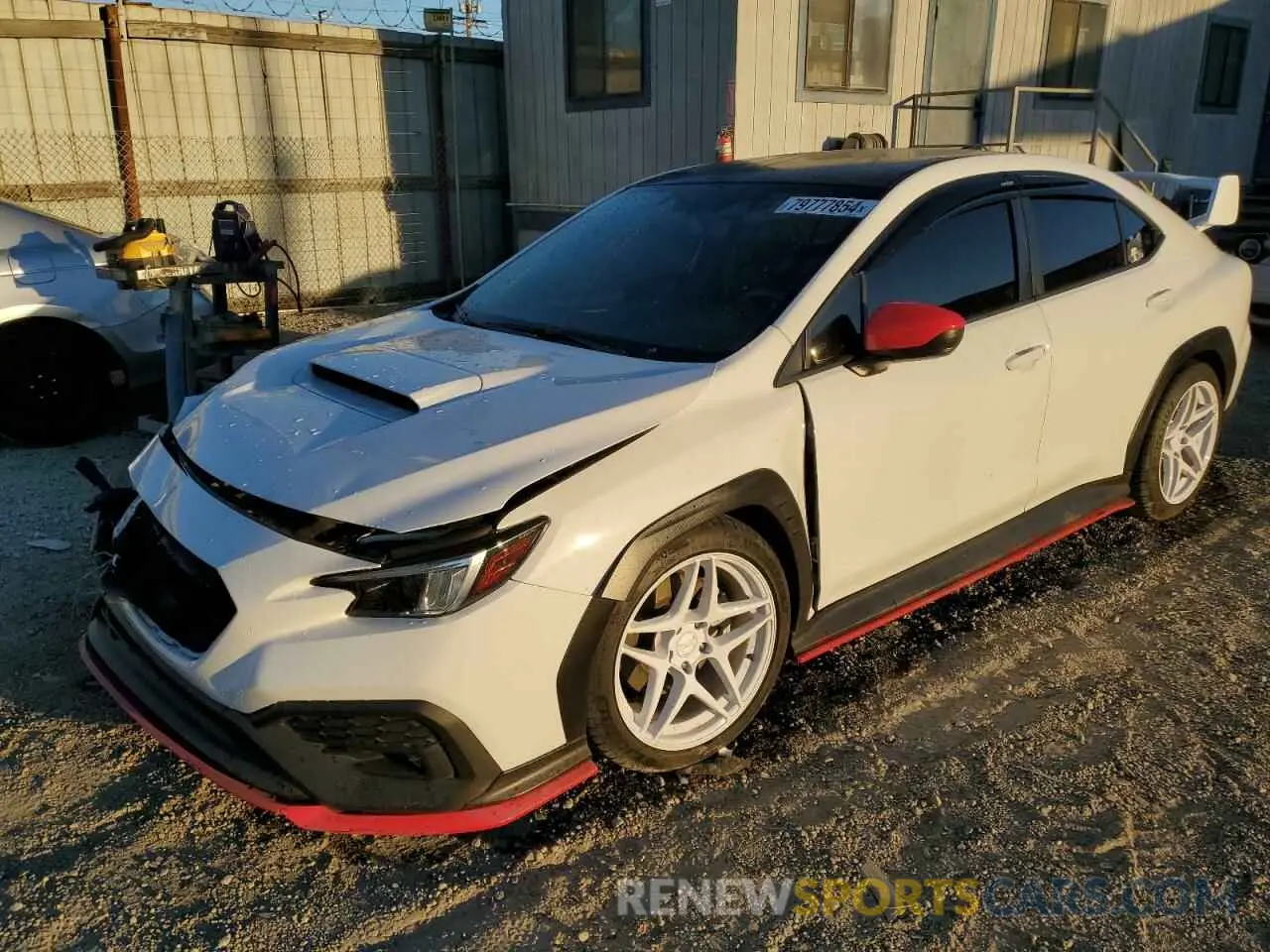 1 fotografías del automóvil dañado JF1VBAH60N8005213 SUBARU WRX 2022
