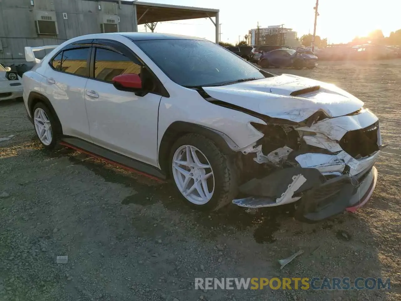 4 fotografías del automóvil dañado JF1VBAH60N8005213 SUBARU WRX 2022