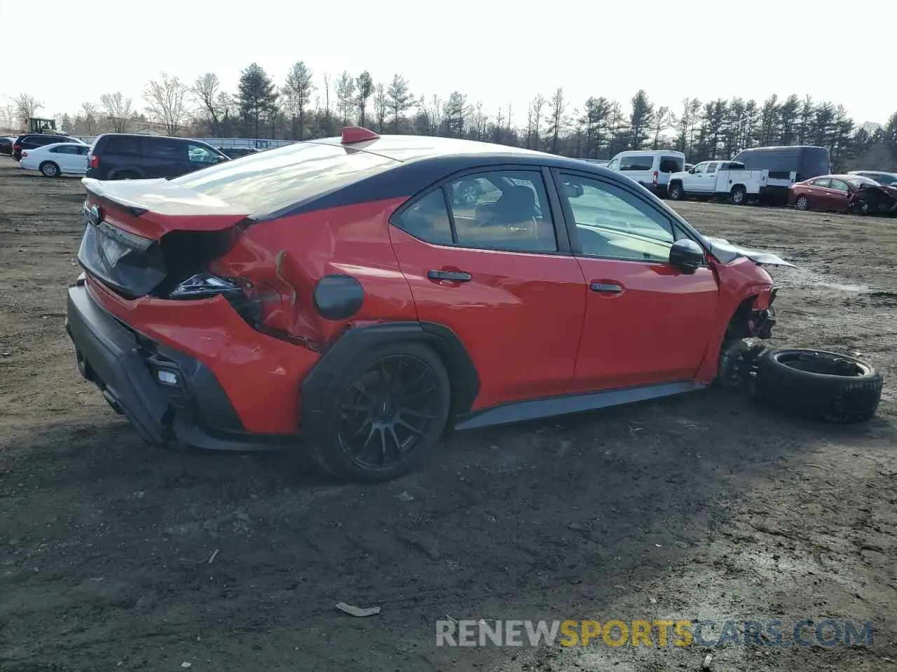 3 fotografías del automóvil dañado JF1VBAL61N9013290 SUBARU WRX 2022