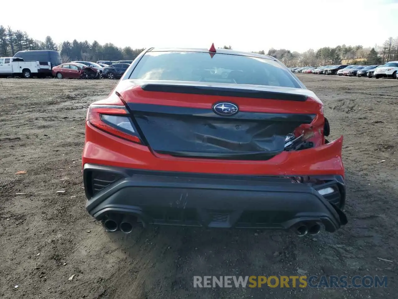 6 fotografías del automóvil dañado JF1VBAL61N9013290 SUBARU WRX 2022