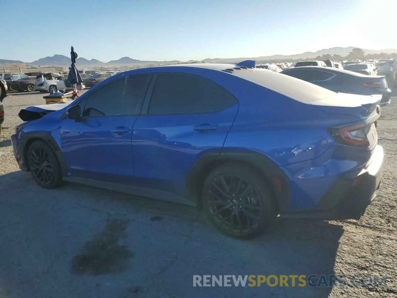 2 fotografías del automóvil dañado JF1VBAL64N9029273 SUBARU WRX 2022