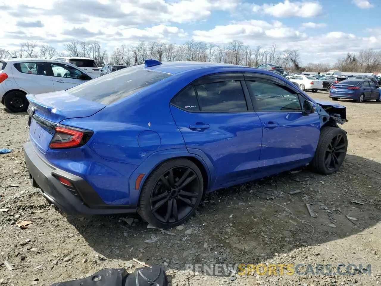 3 fotografías del automóvil dañado JF1VBAL65N9022753 SUBARU WRX 2022