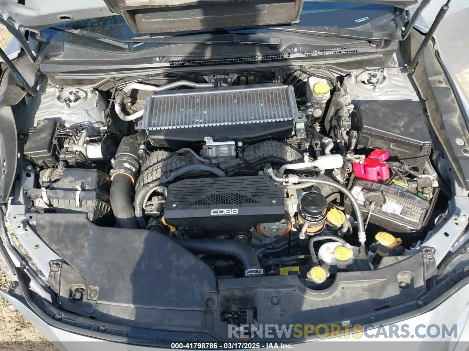 10 fotografías del automóvil dañado JF1VBAL66N9031302 SUBARU WRX 2022