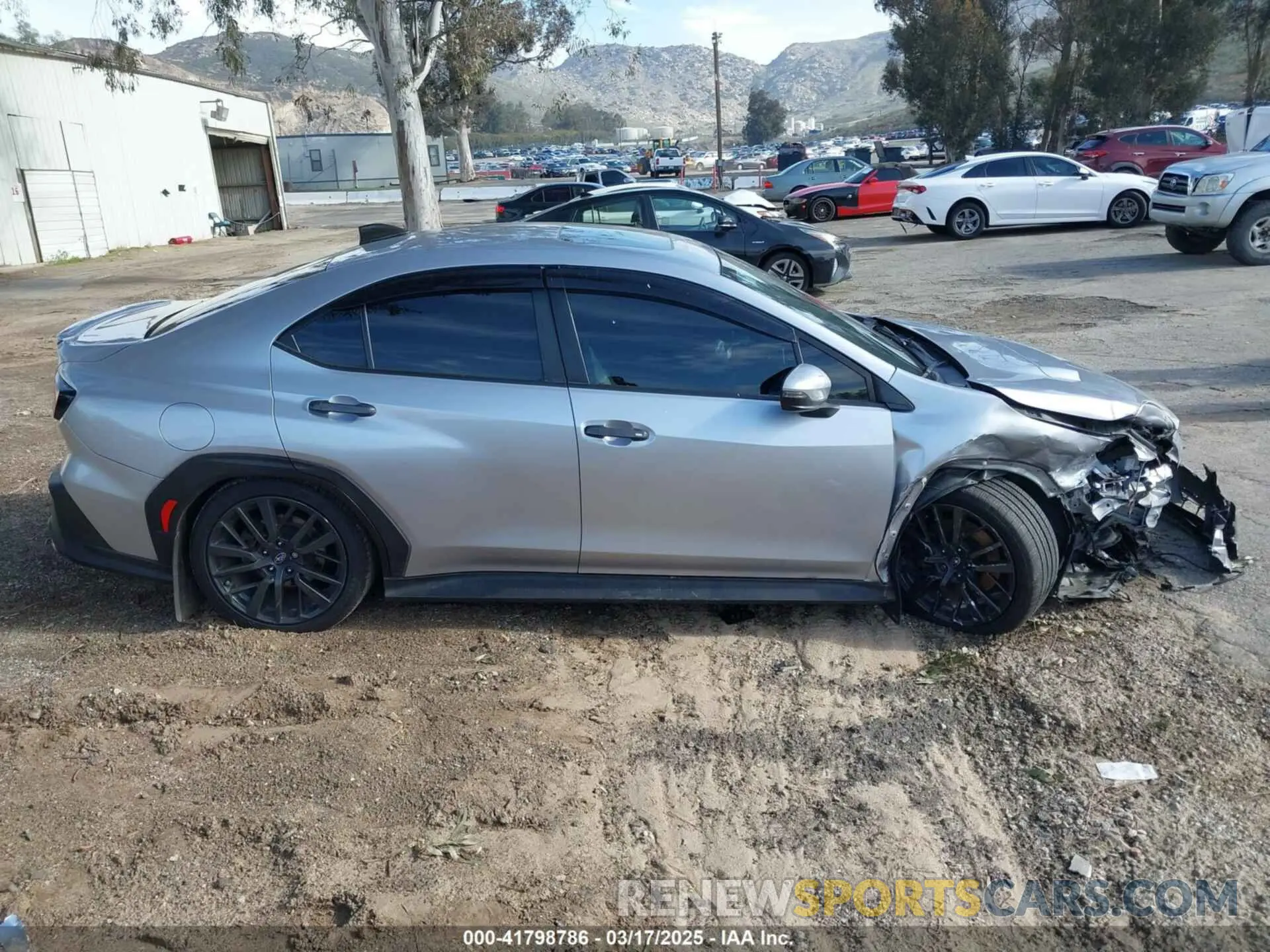 13 fotografías del automóvil dañado JF1VBAL66N9031302 SUBARU WRX 2022