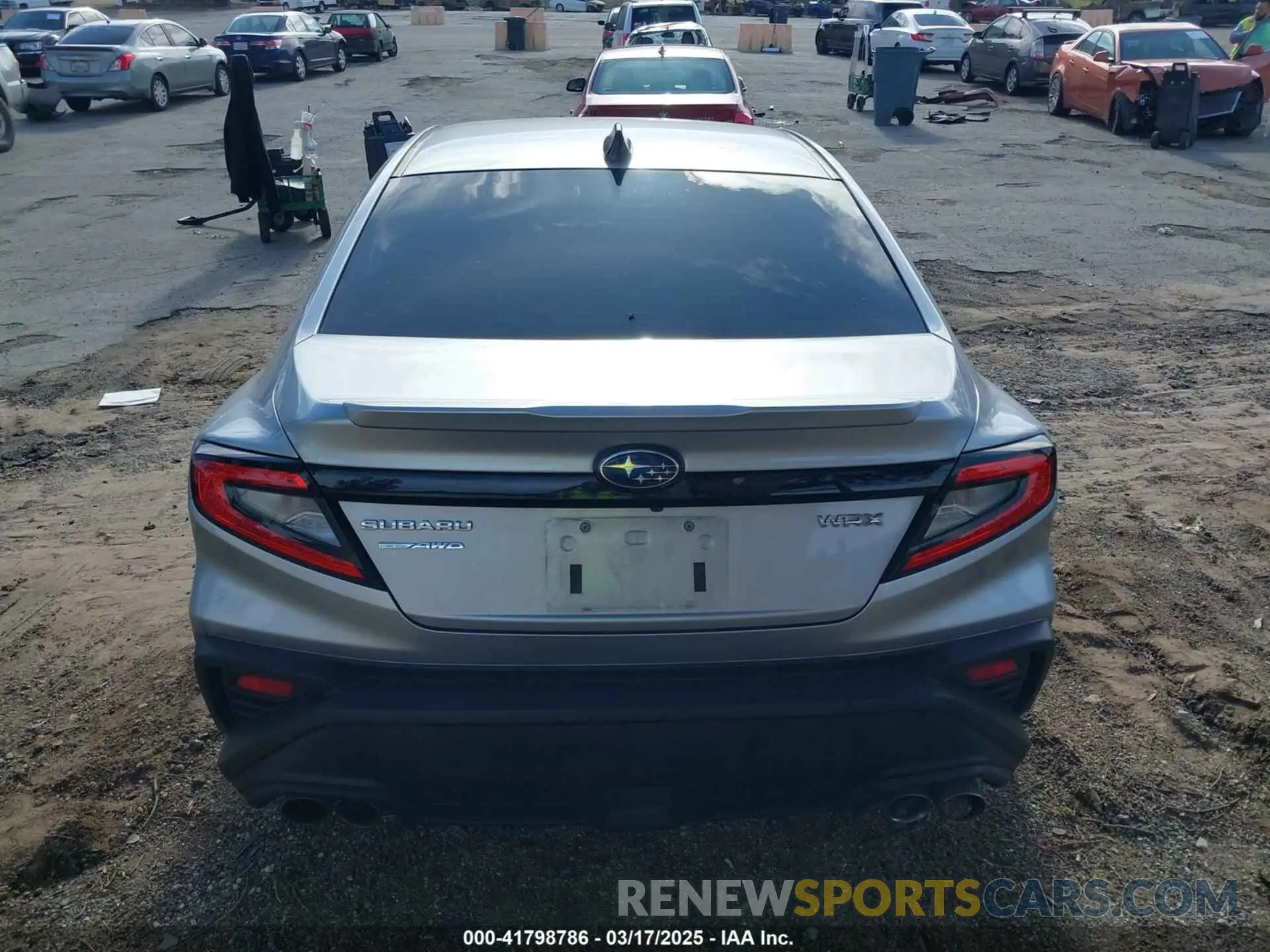 16 fotografías del automóvil dañado JF1VBAL66N9031302 SUBARU WRX 2022