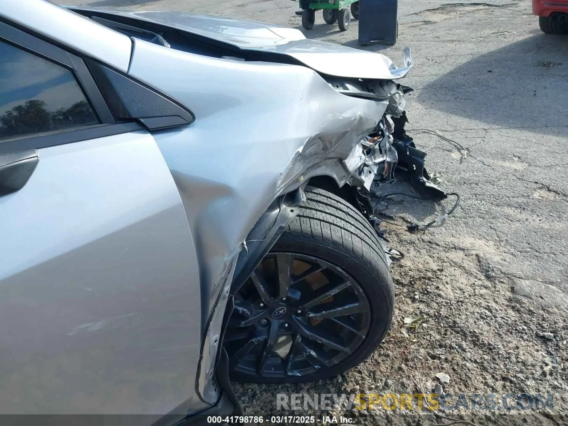 18 fotografías del automóvil dañado JF1VBAL66N9031302 SUBARU WRX 2022