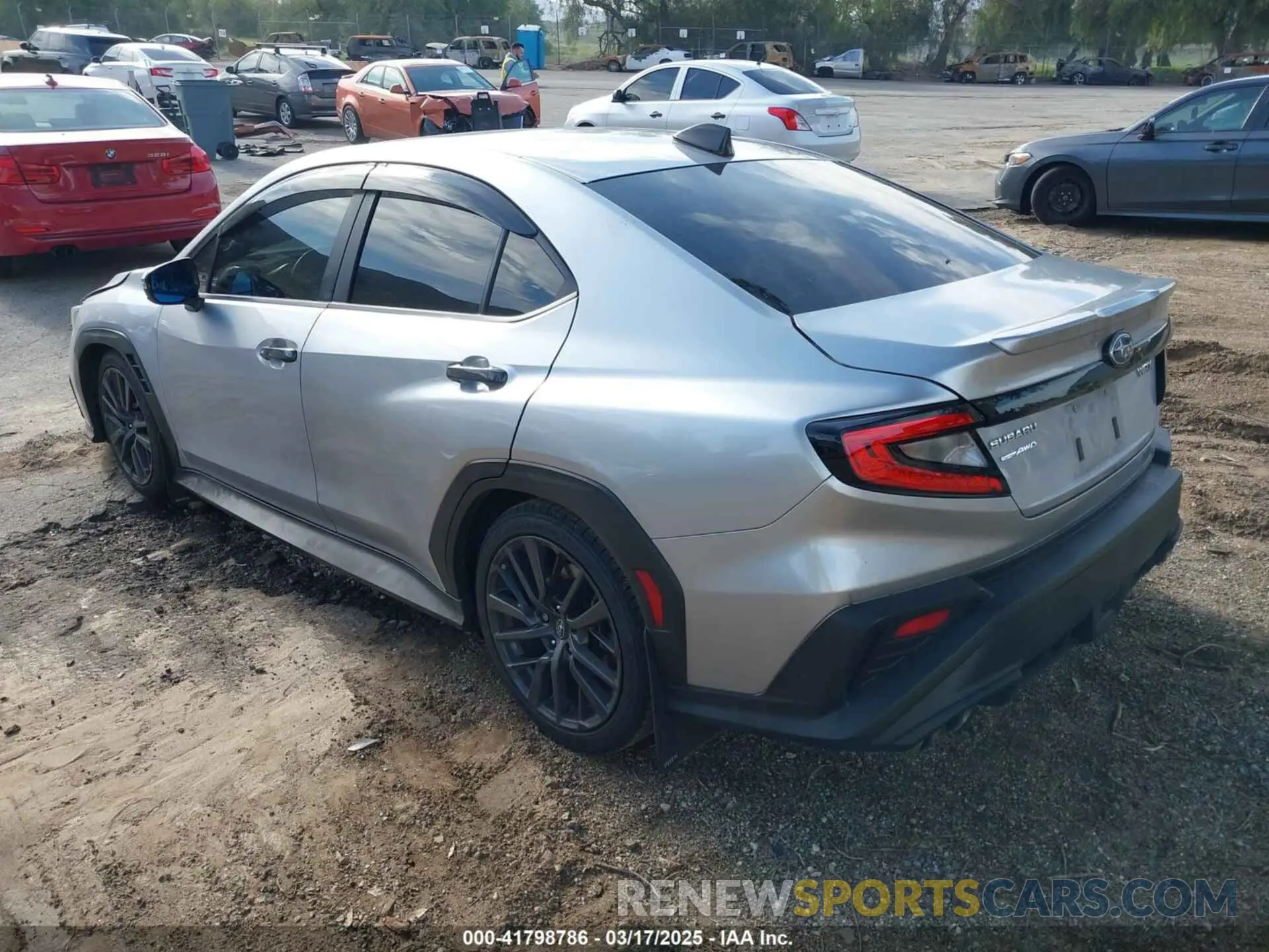 3 fotografías del automóvil dañado JF1VBAL66N9031302 SUBARU WRX 2022