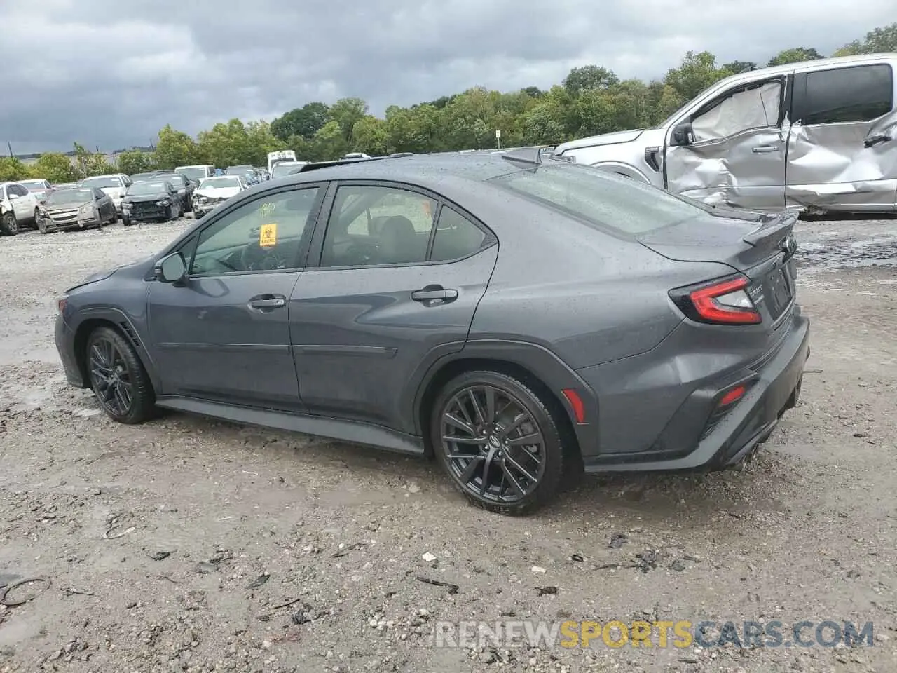 2 fotografías del automóvil dañado JF1VBAL69N9016986 SUBARU WRX 2022