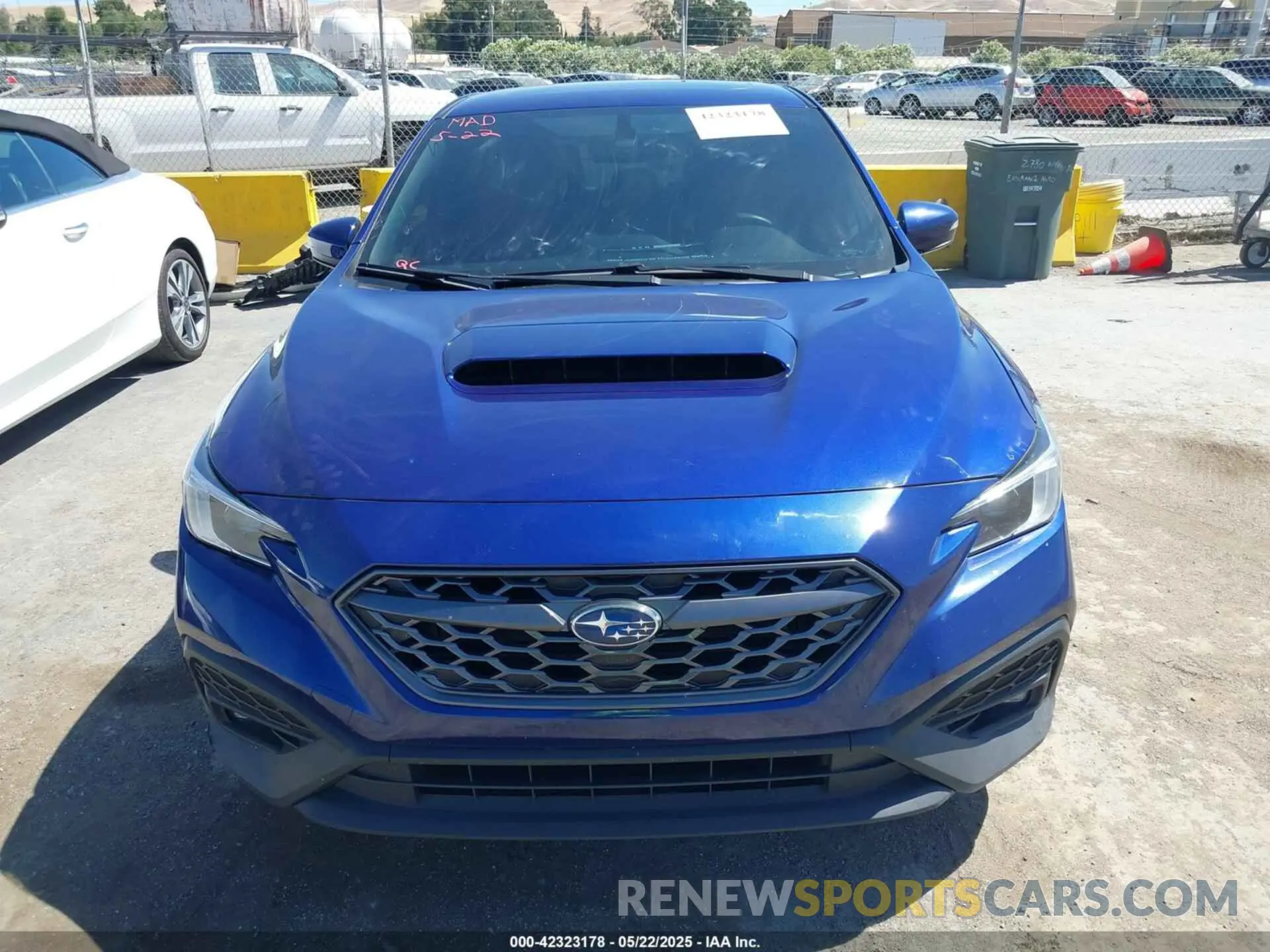 12 fotografías del automóvil dañado JF1VBAL6XN9013238 SUBARU WRX 2022
