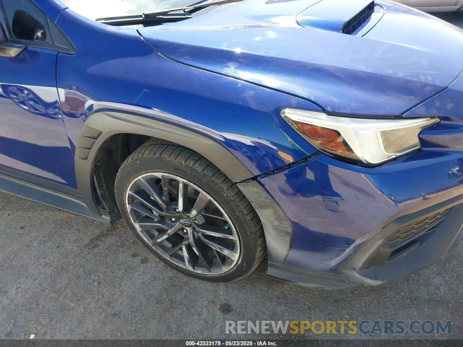 17 fotografías del automóvil dañado JF1VBAL6XN9013238 SUBARU WRX 2022