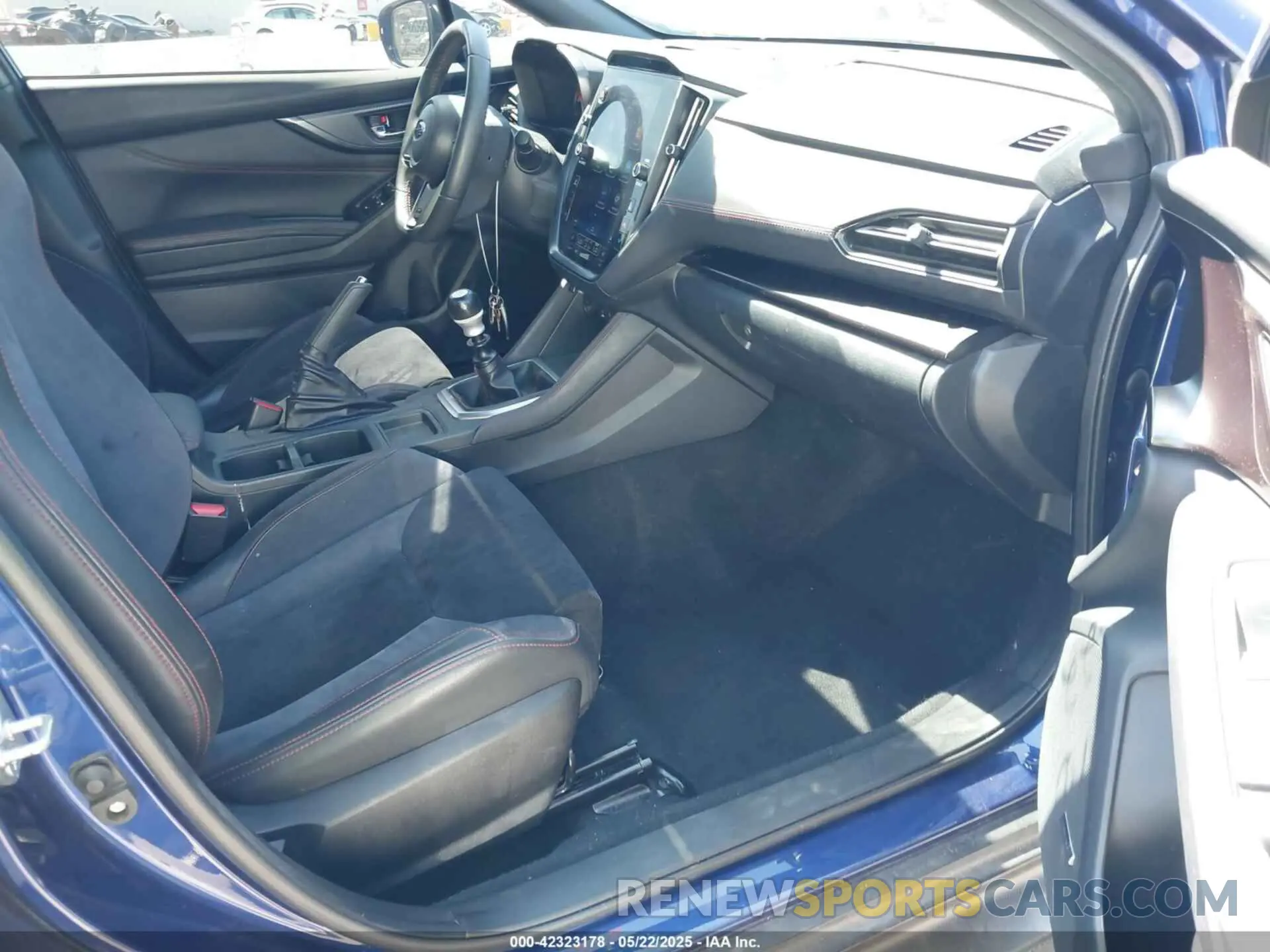 5 fotografías del automóvil dañado JF1VBAL6XN9013238 SUBARU WRX 2022