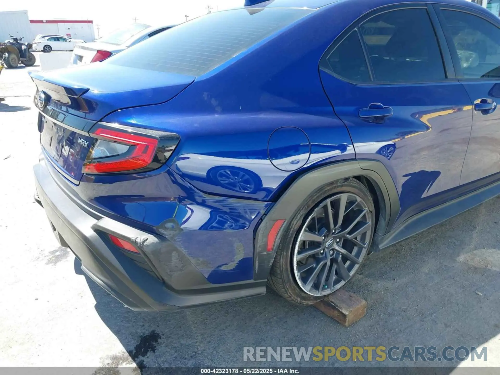 6 fotografías del automóvil dañado JF1VBAL6XN9013238 SUBARU WRX 2022
