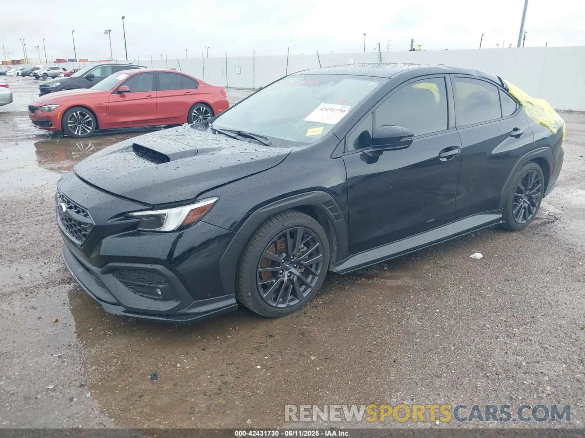 2 fotografías del automóvil dañado JF1VBAN63N8014668 SUBARU WRX 2022