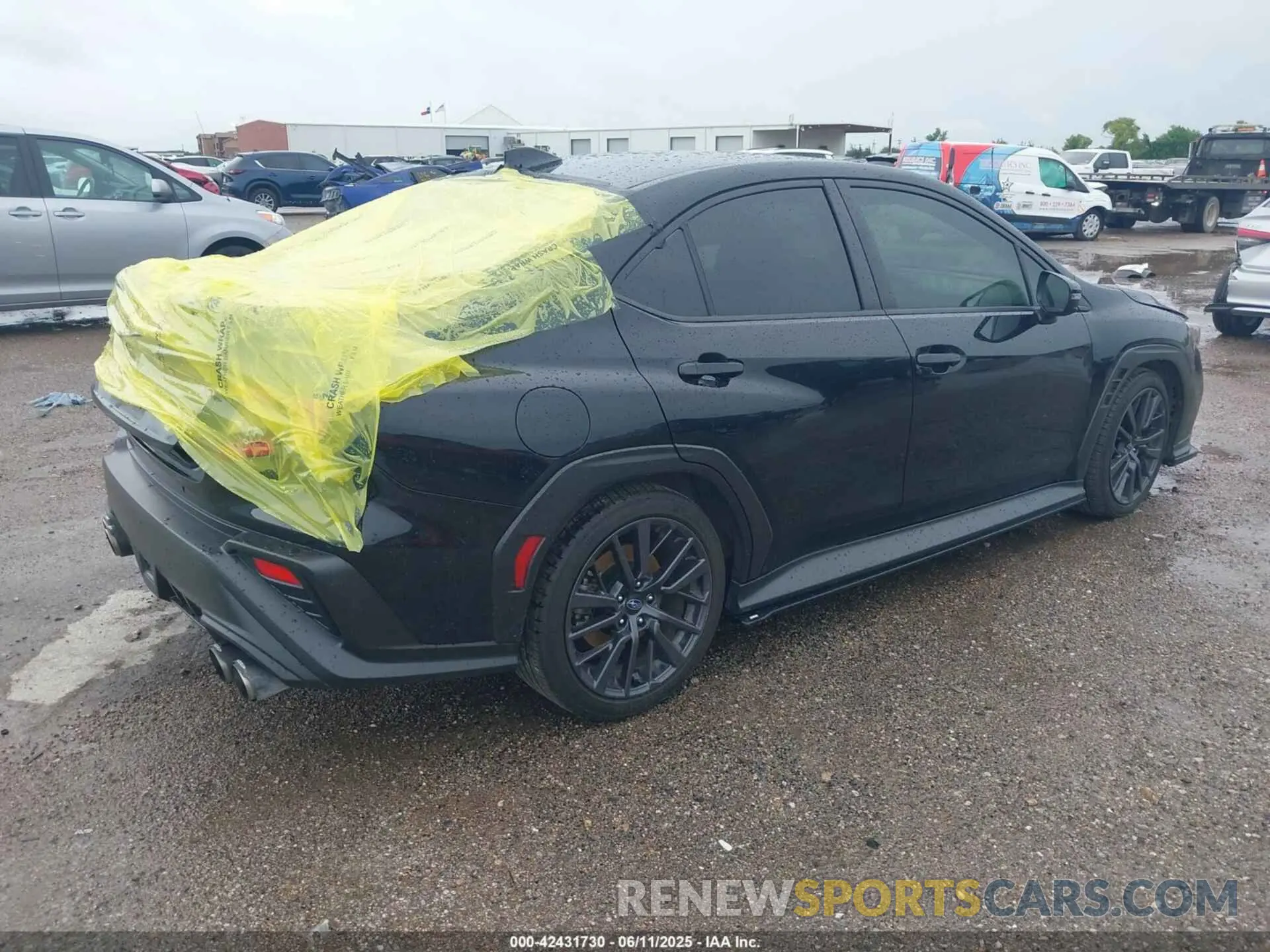 4 fotografías del automóvil dañado JF1VBAN63N8014668 SUBARU WRX 2022