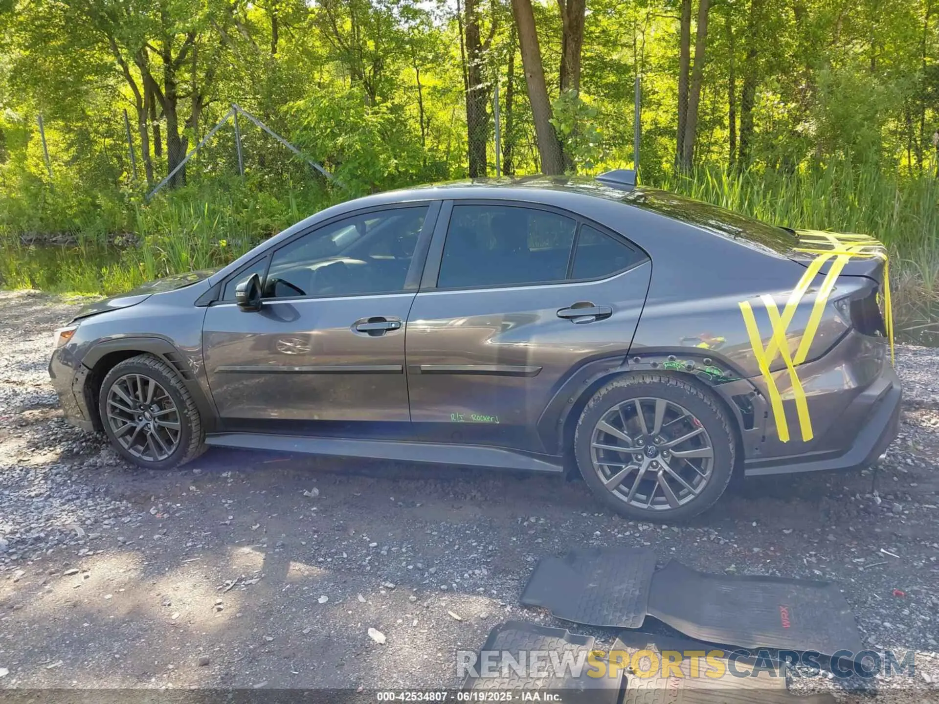 14 fotografías del automóvil dañado JF1VBAU6XN8008061 SUBARU WRX 2022