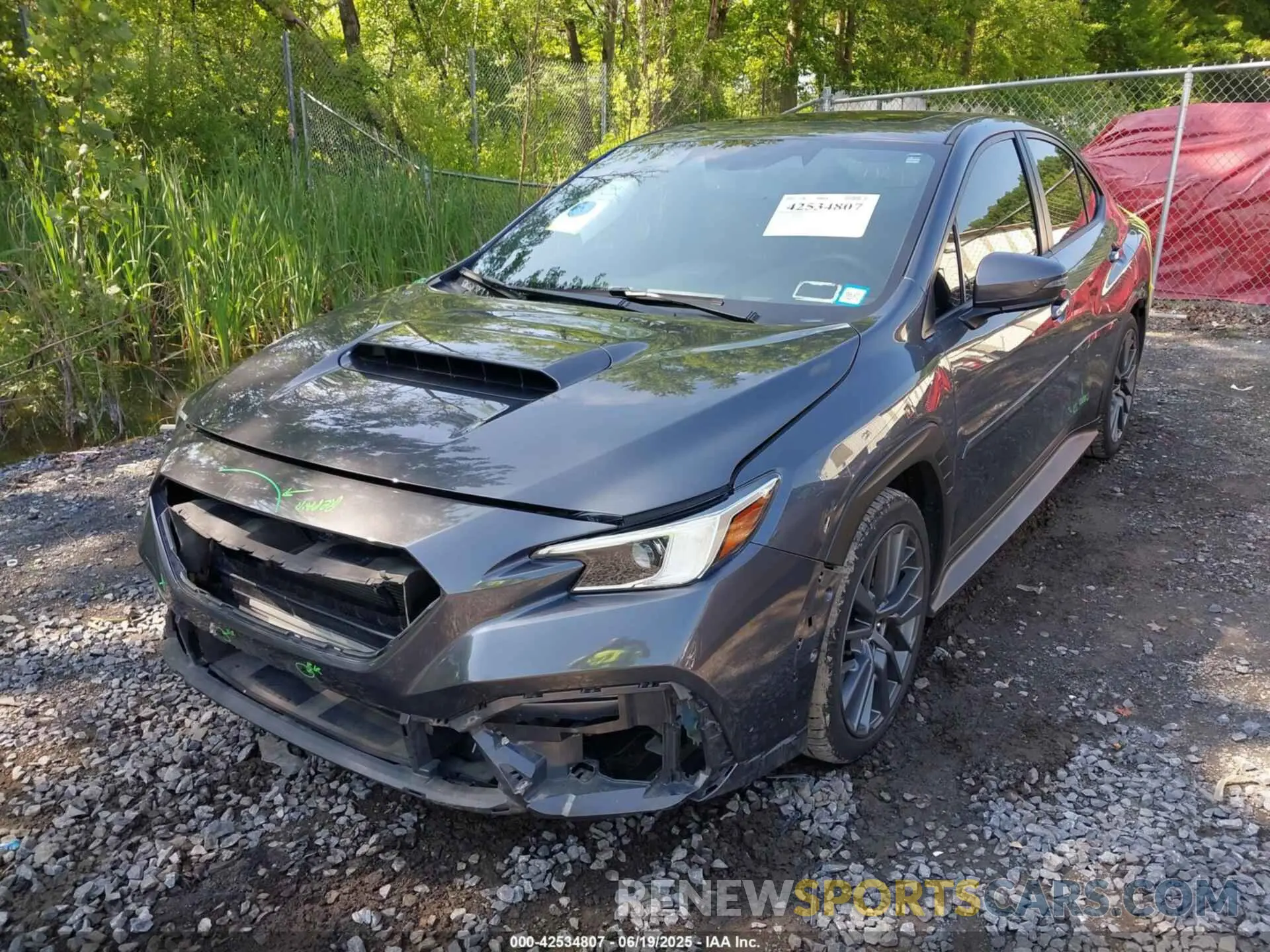 6 fotografías del automóvil dañado JF1VBAU6XN8008061 SUBARU WRX 2022