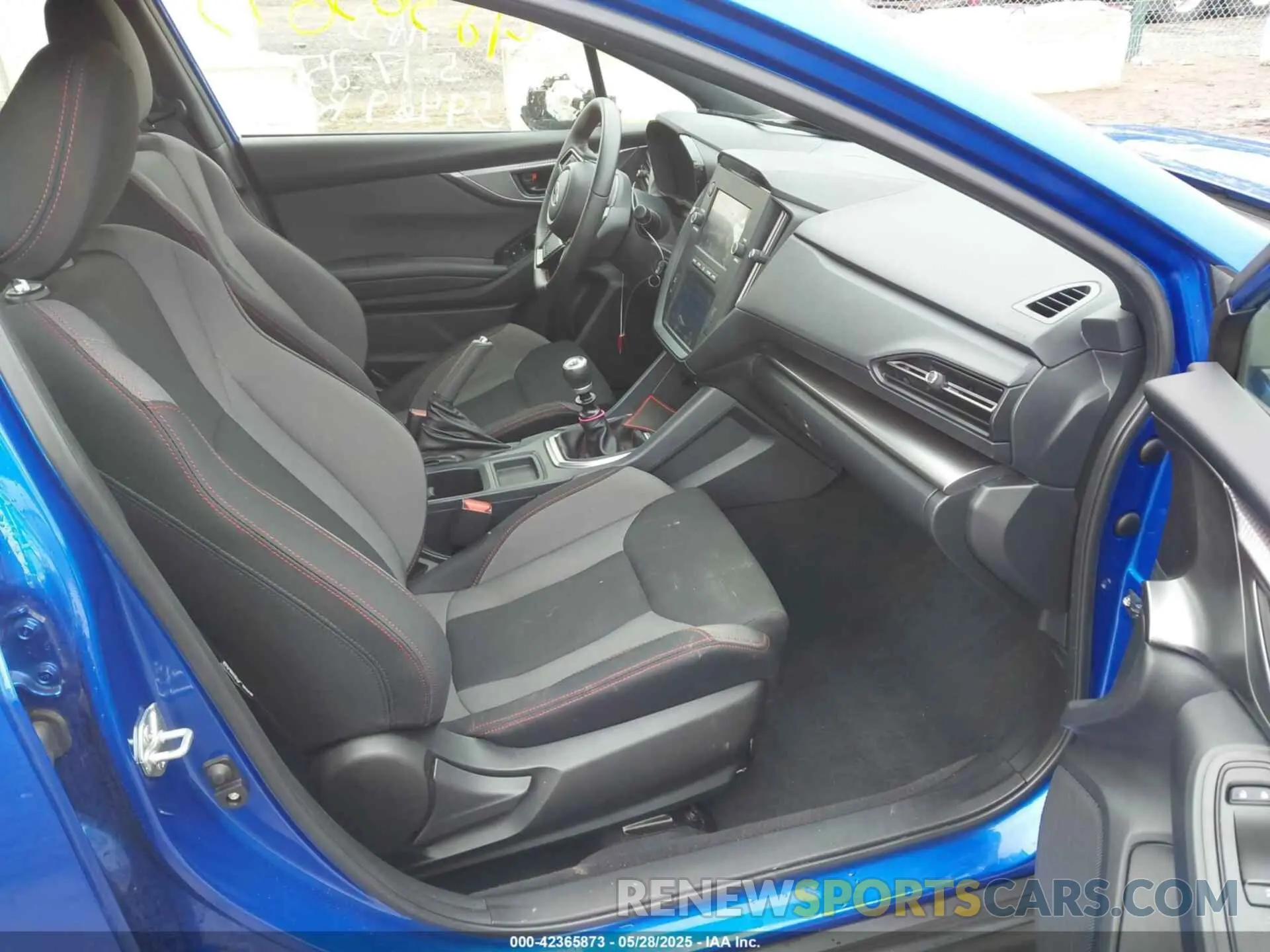 5 fotografías del automóvil dañado JF1VBAA60P9805839 SUBARU WRX 2023