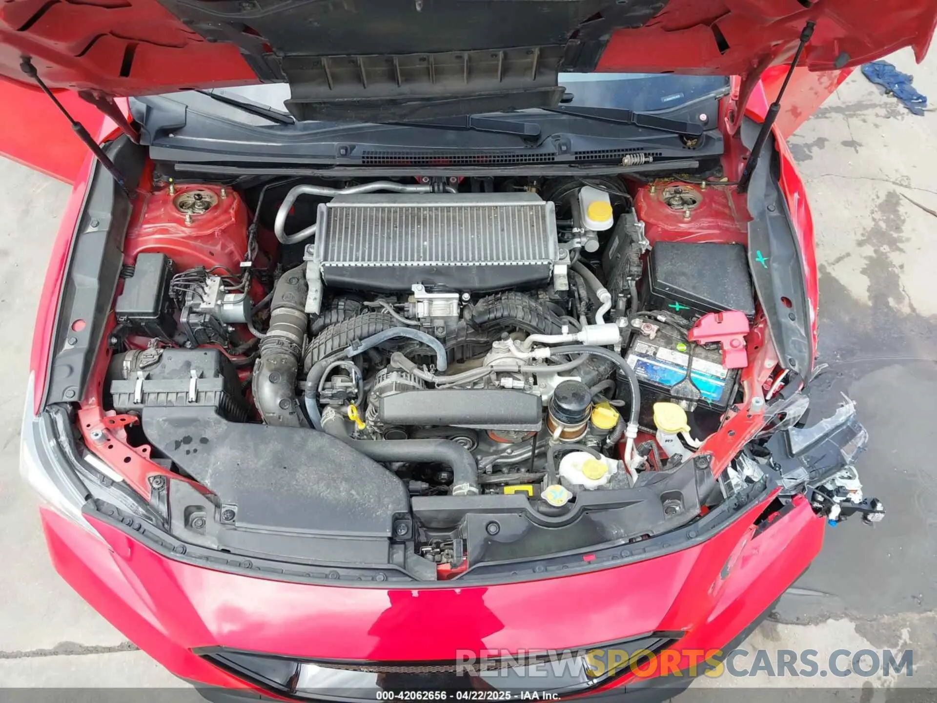 10 fotografías del automóvil dañado JF1VBAA62P9814039 SUBARU WRX 2023