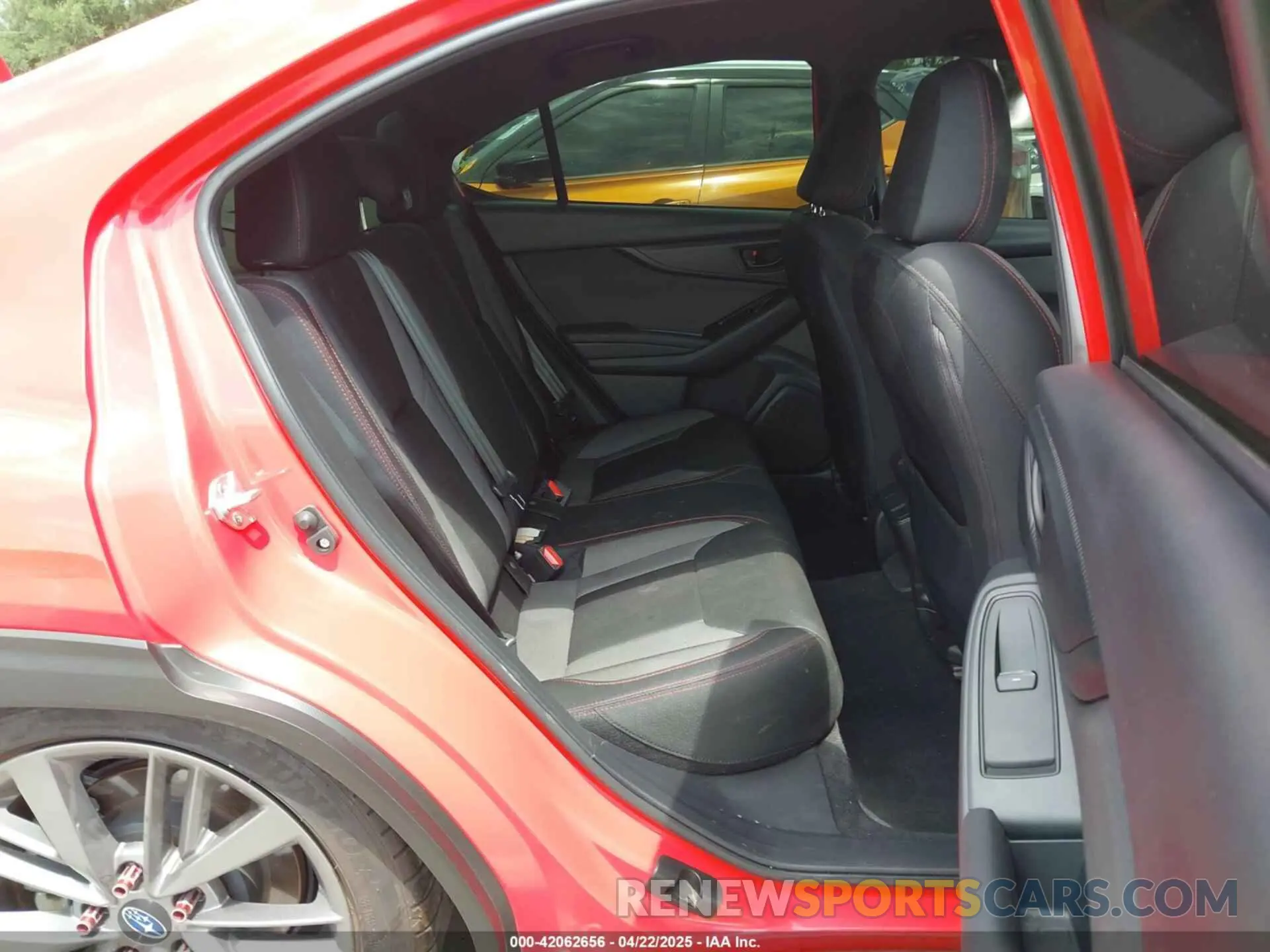 8 fotografías del automóvil dañado JF1VBAA62P9814039 SUBARU WRX 2023