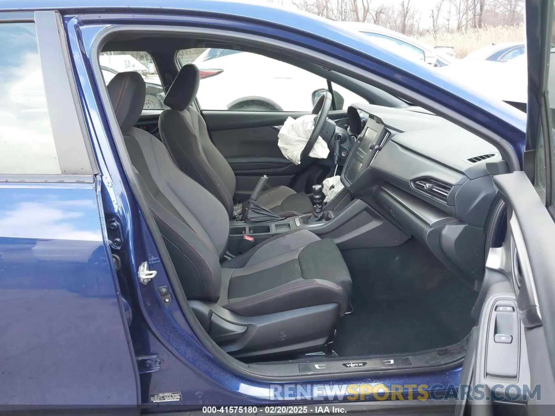 5 fotografías del automóvil dañado JF1VBAA65P9804590 SUBARU WRX 2023
