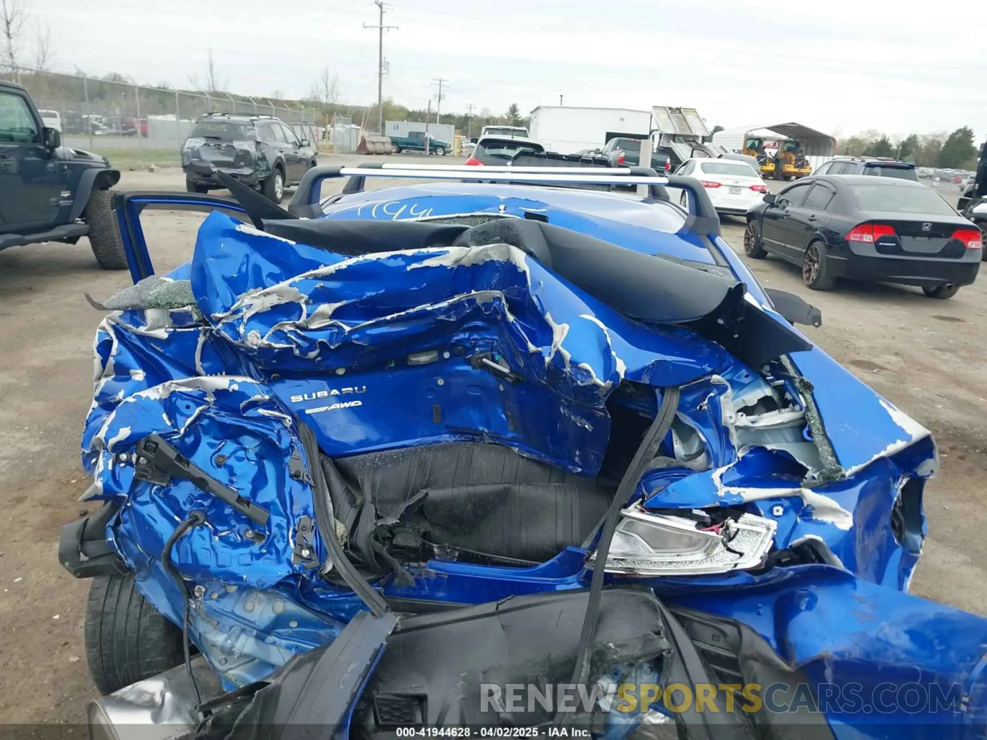 15 fotografías del automóvil dañado JF1VBAA65P9812785 SUBARU WRX 2023