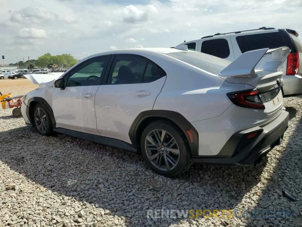 2 fotografías del automóvil dañado JF1VBAA66P9808454 SUBARU WRX 2023